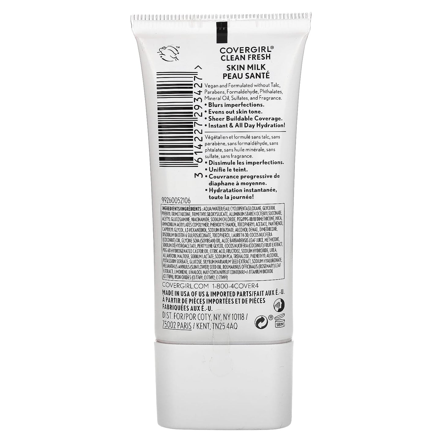 Covergirl Clean Fresh Skin Milk Foundation - 580 Tan, 1 fl oz - Image 2