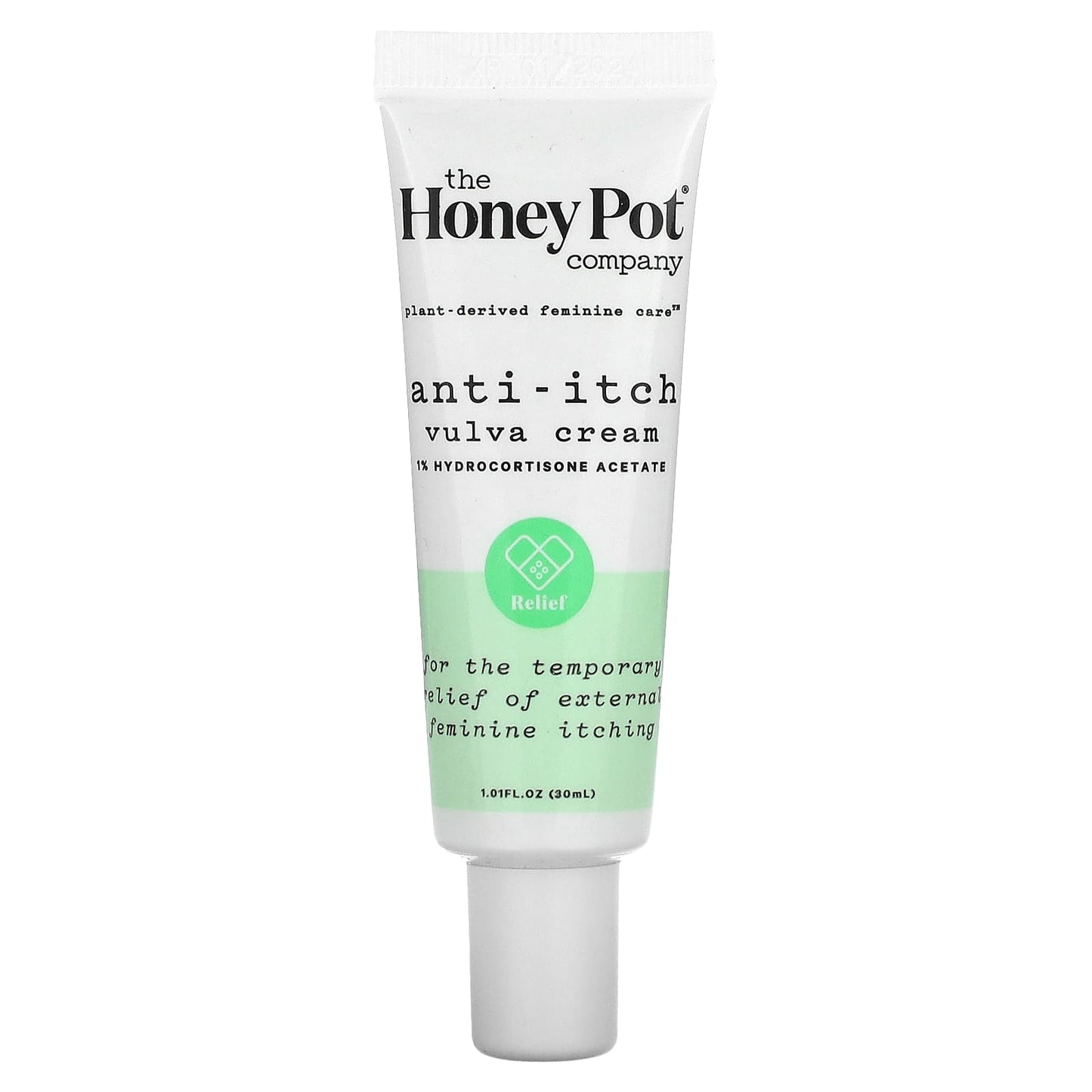 The Honey Pot Company, Anti-Itch Vulva Cream, 1.01 fl oz (30 ml) - Image 1