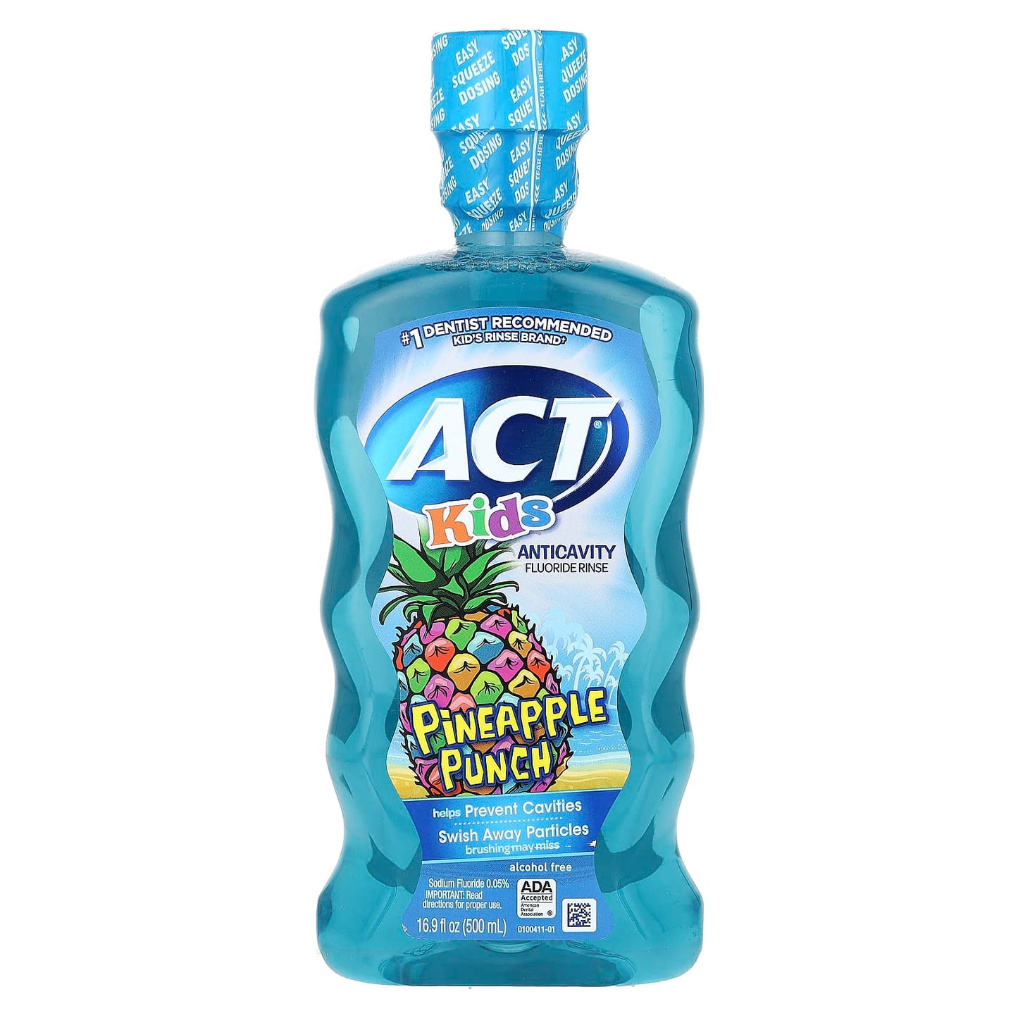 Act Kids Anticavity Rinse - Pineapple Punch, 16.9 fl oz - Image 1