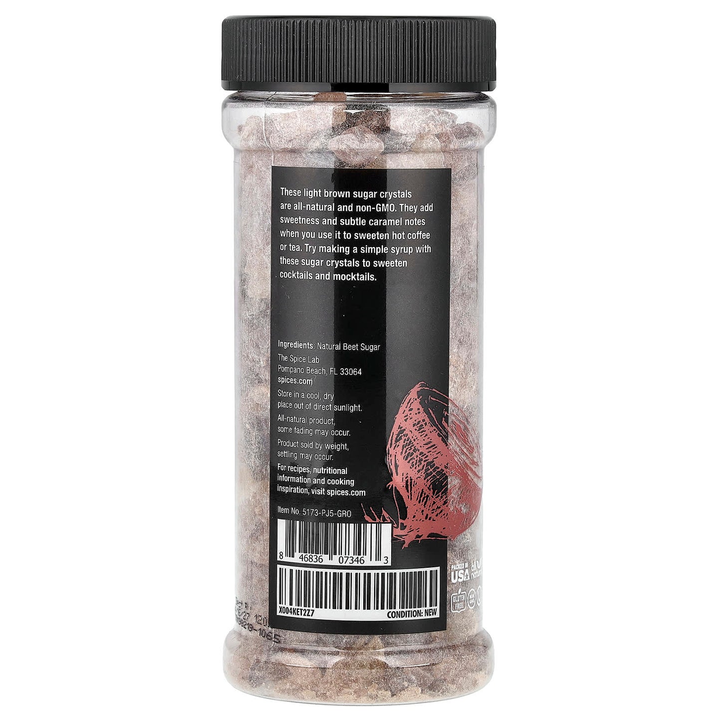 The Spice Lab, Belgian Rock Sugar, 10 oz (283 g) - Image 2