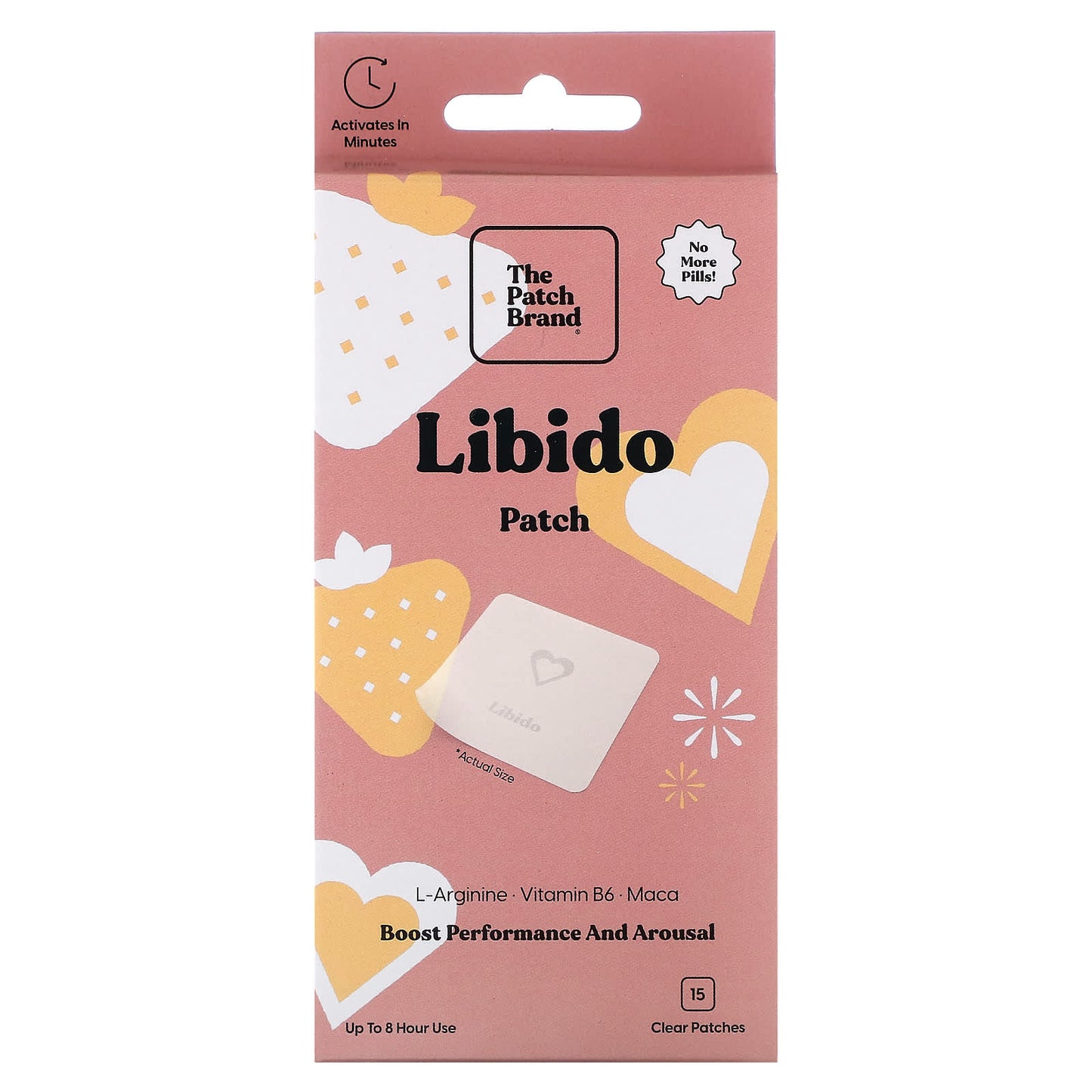 The Patch Brand, Libido Patch , 15 Clear Patches - Image 1