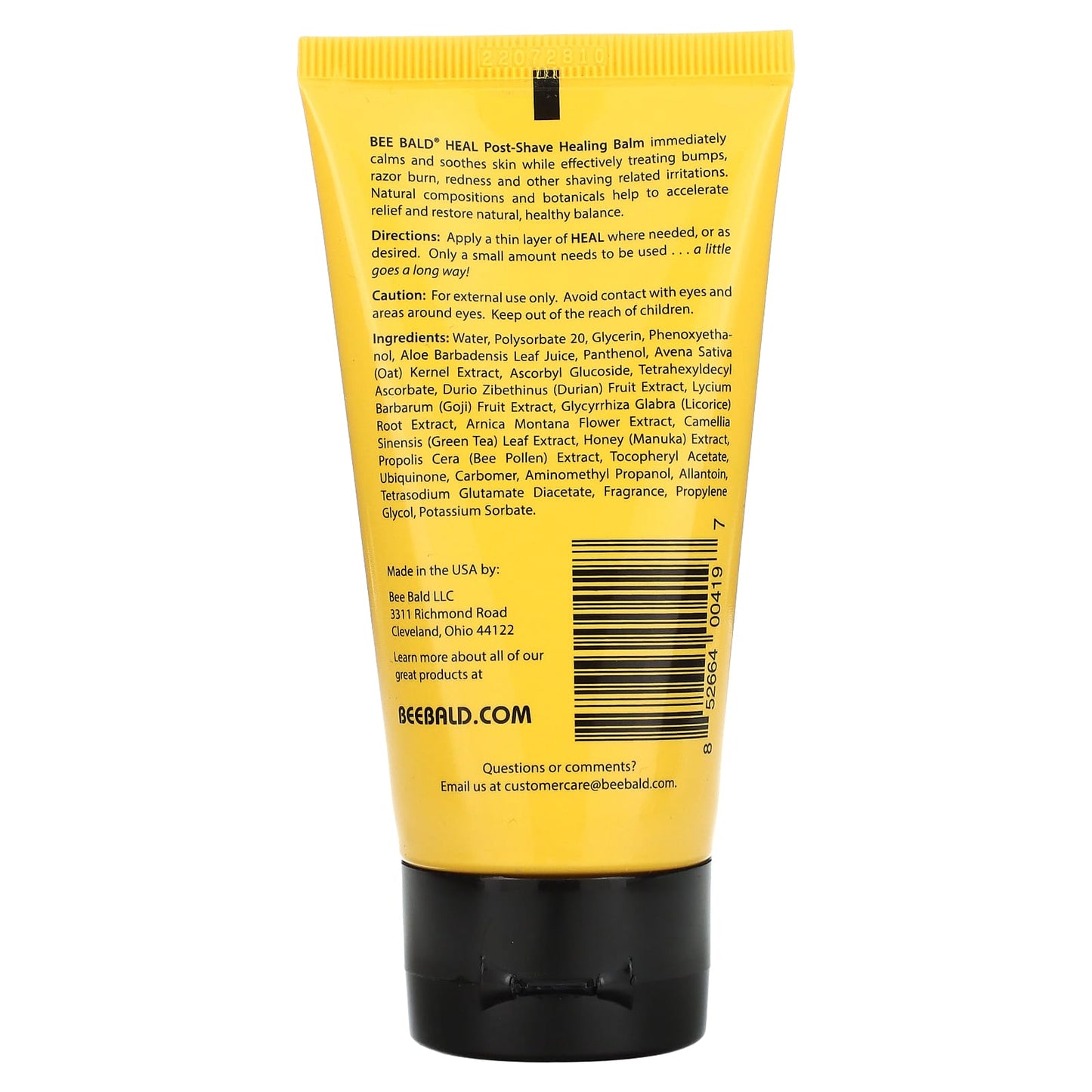 Post-Shave Healing Balm for Smooth Skin, Reduces Razor Burn - Image 2