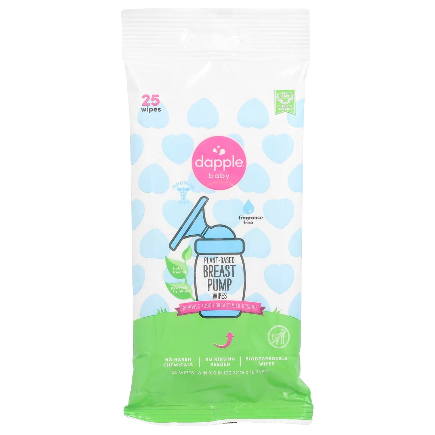 Plant-Based Breast Pump Wipes for Fragrance-Free Cleaning - Image 1