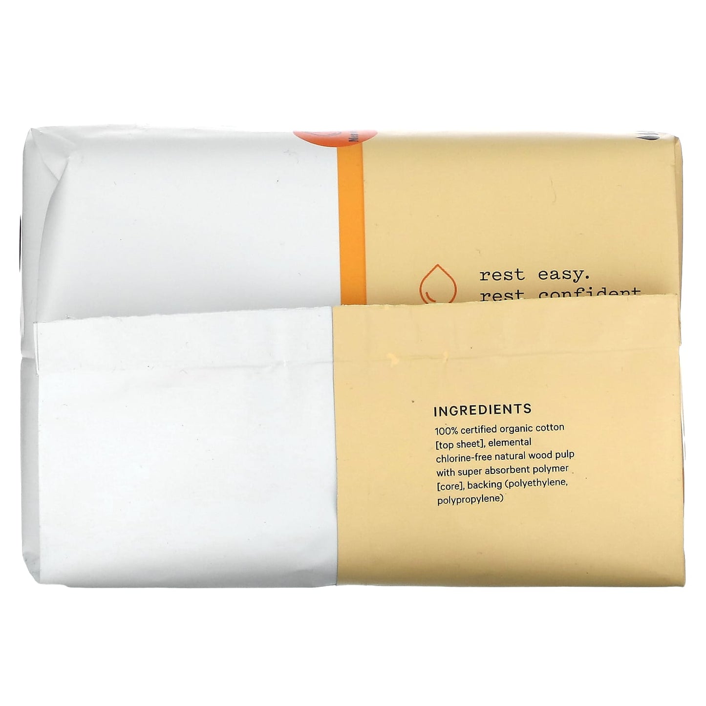 The Honey Pot Company, 100% Organic Cotton Cover Heavy Flow Overnight Pads, 16 Count - Image 2