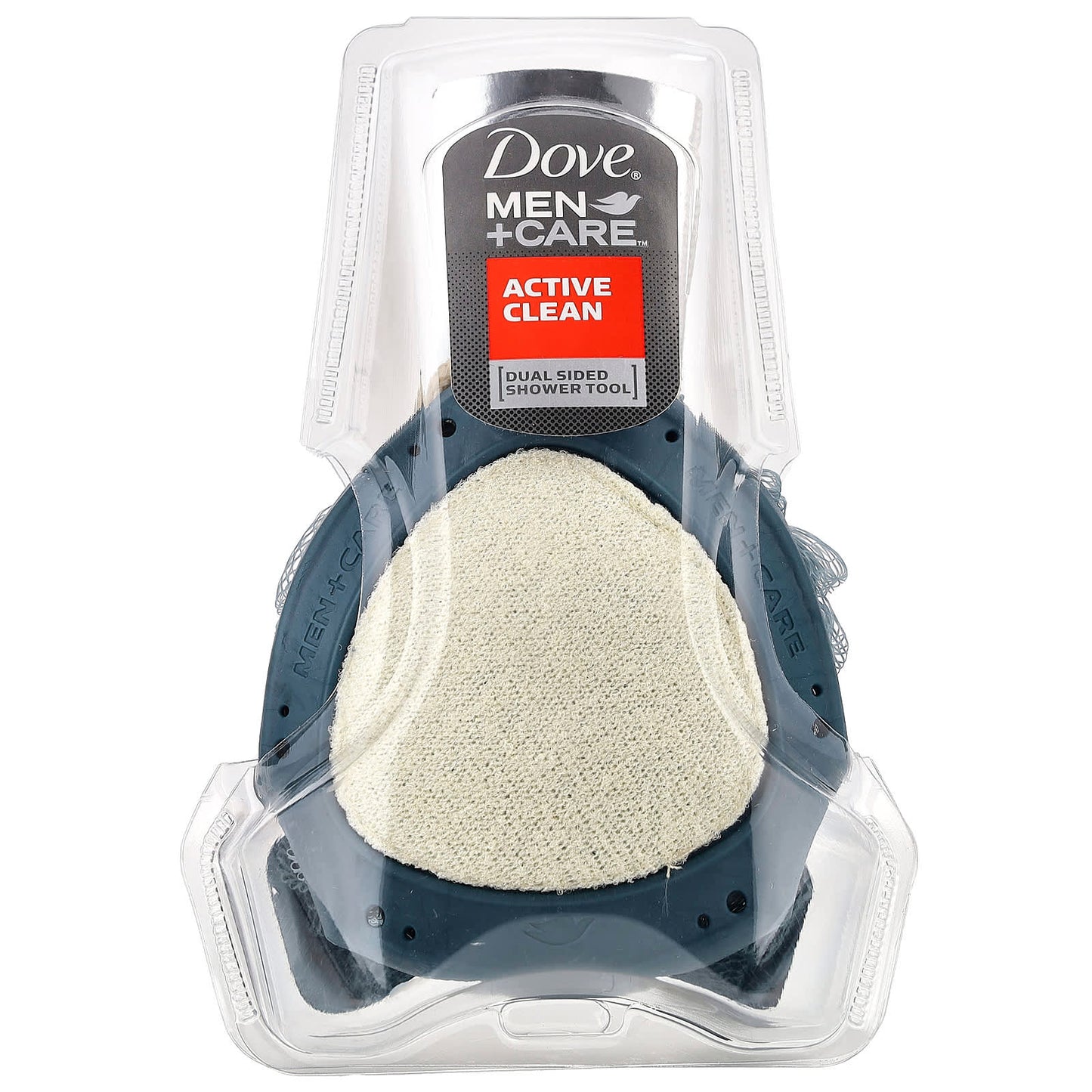 Dove Men + Care Active Clean Dual Sided Shower Tool for Men - Image 1