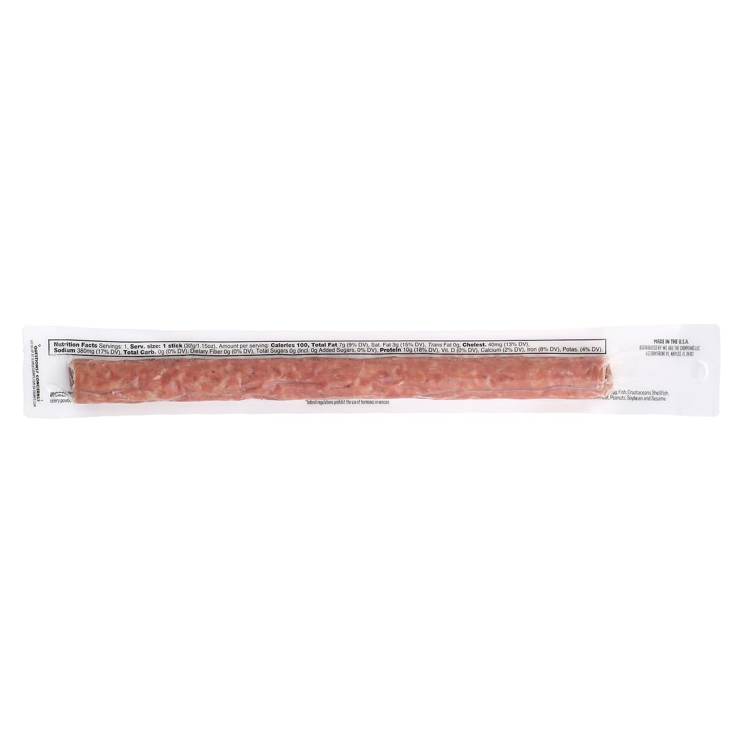 Grass-Fed Venison Sticks with Beef, Low in Calories & Sugar, Paleo - Image 2