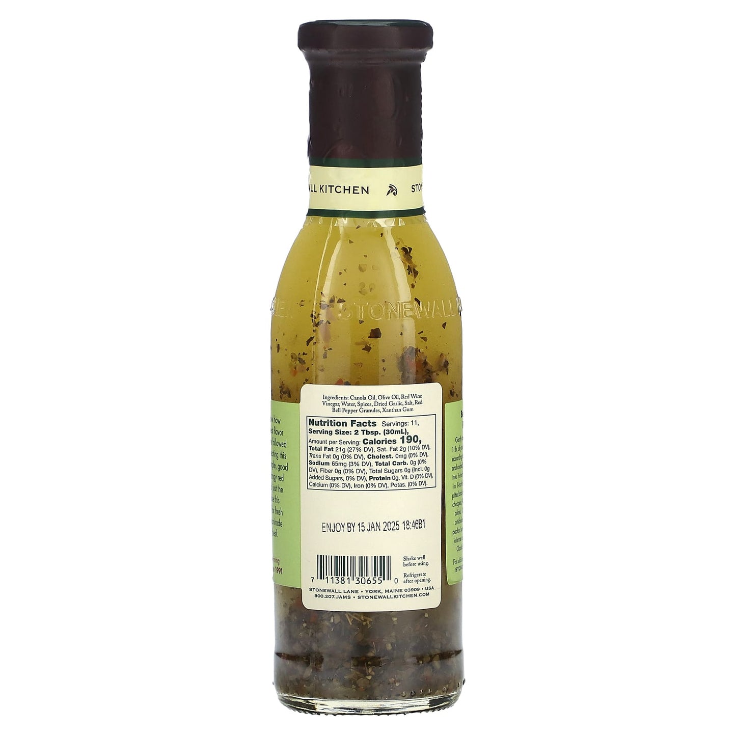 Stonewall Kitchen, Classic Italian Dressing, 11 fl oz (330 ml) - Image 2