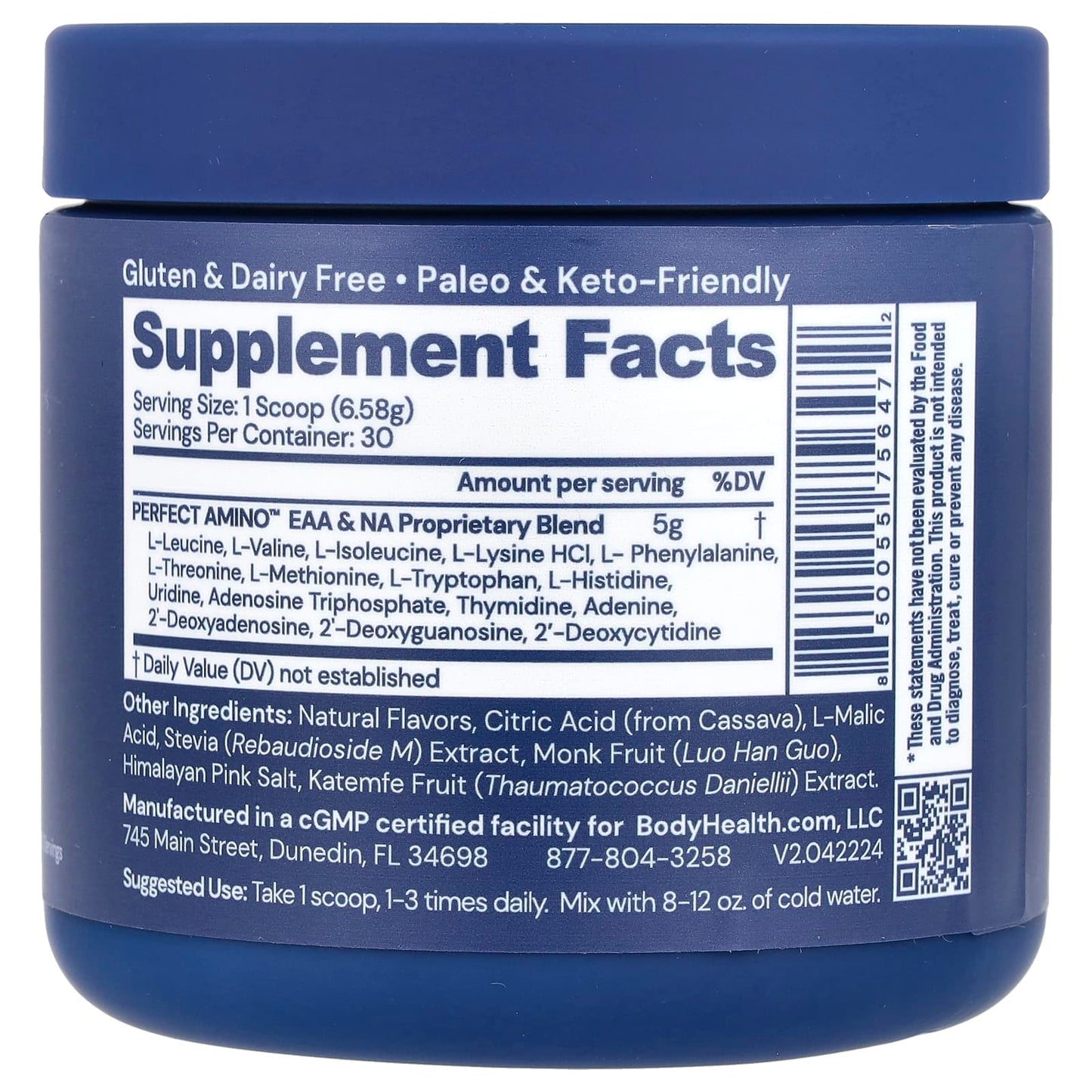 Maximize Lean Muscle & Recovery with BodyHealth Perfect Amino - Image 2