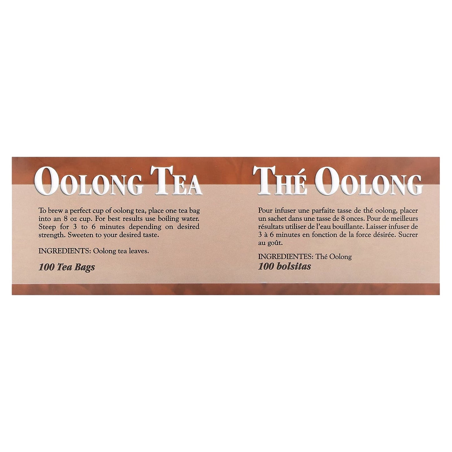 Uncle Lee's Tea, Legends of China, Oolong Tea, 100 Tea Bags, 5.64 oz (160 g) - Image 2