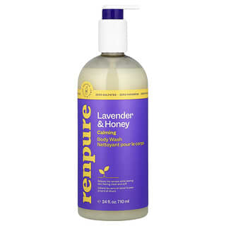 Nourishing Lavender & Honey Body Wash - Gentle, pH Balanced, 24 oz