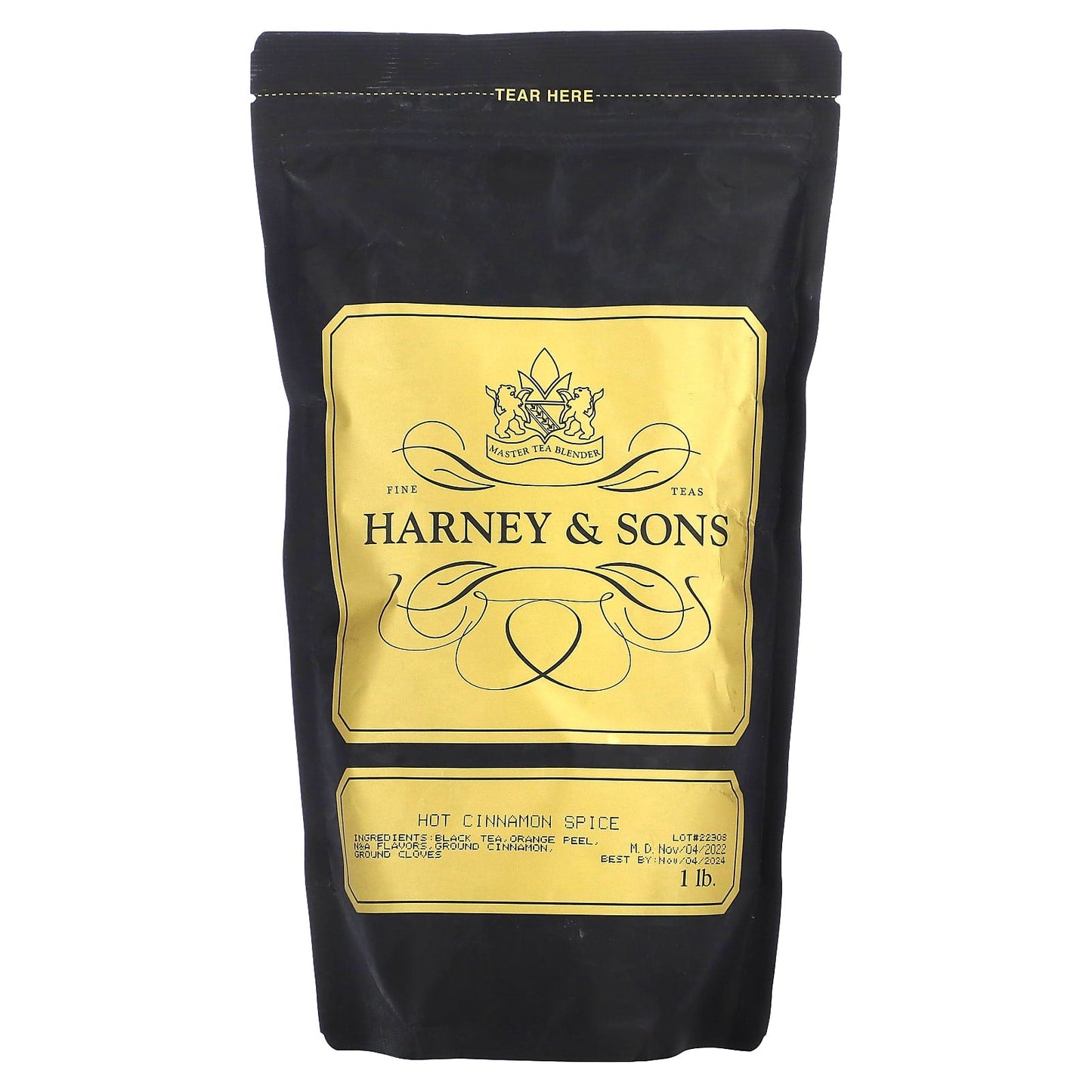 Harney & Sons Hot Cinnamon Spice Tea, 1 lb - Expertly Sourced - Image 1