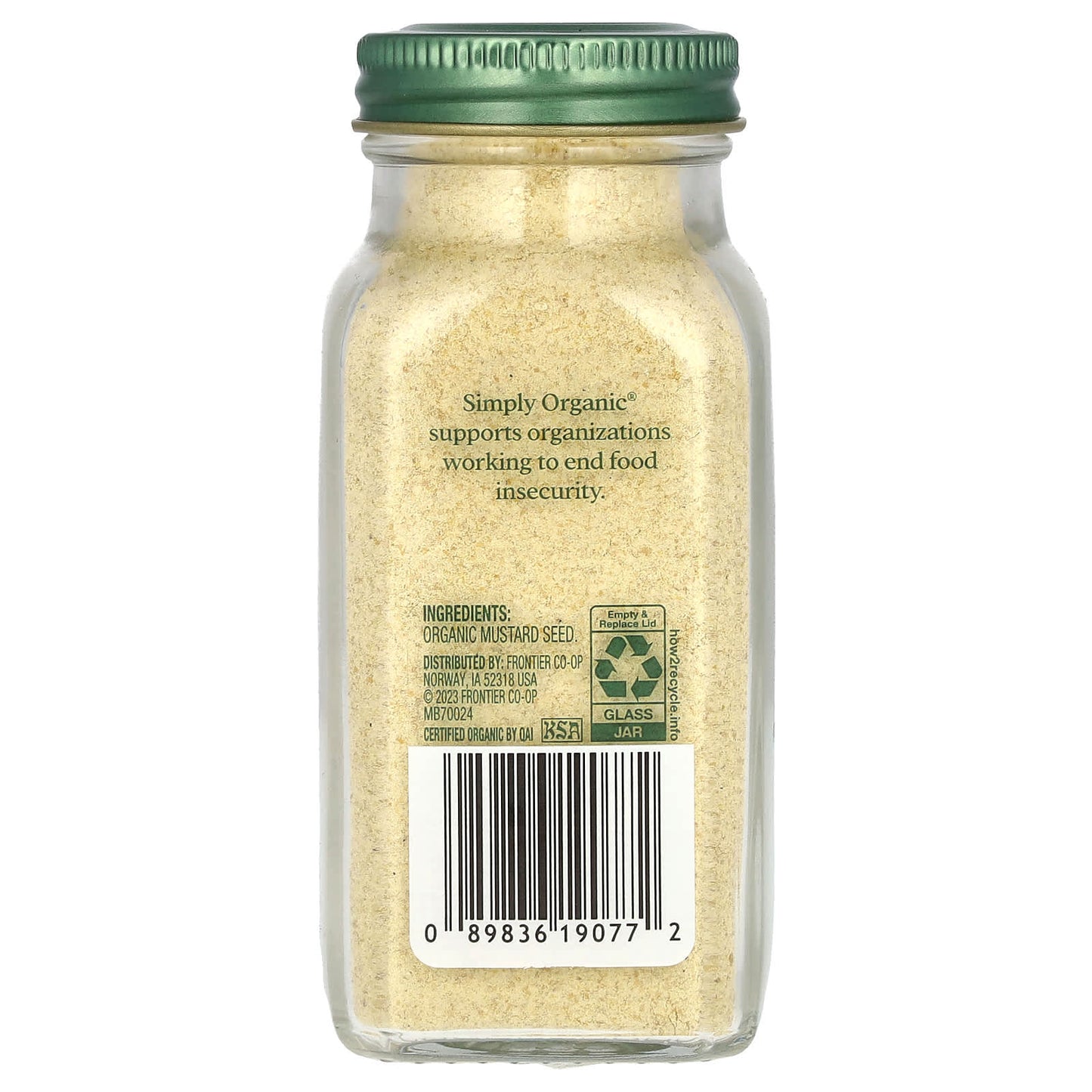 Simply Organic, Ground Mustard, 2.65 oz (75 g) - Image 2