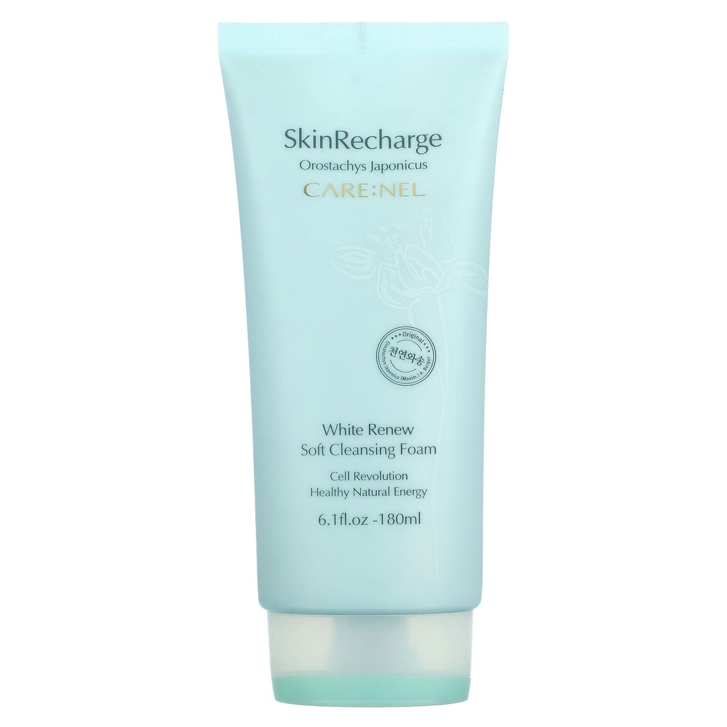 Revitalize Your Skin with Care:Nel White Renew Soft Cleansing Foam, 6.1 fl oz - Image 1