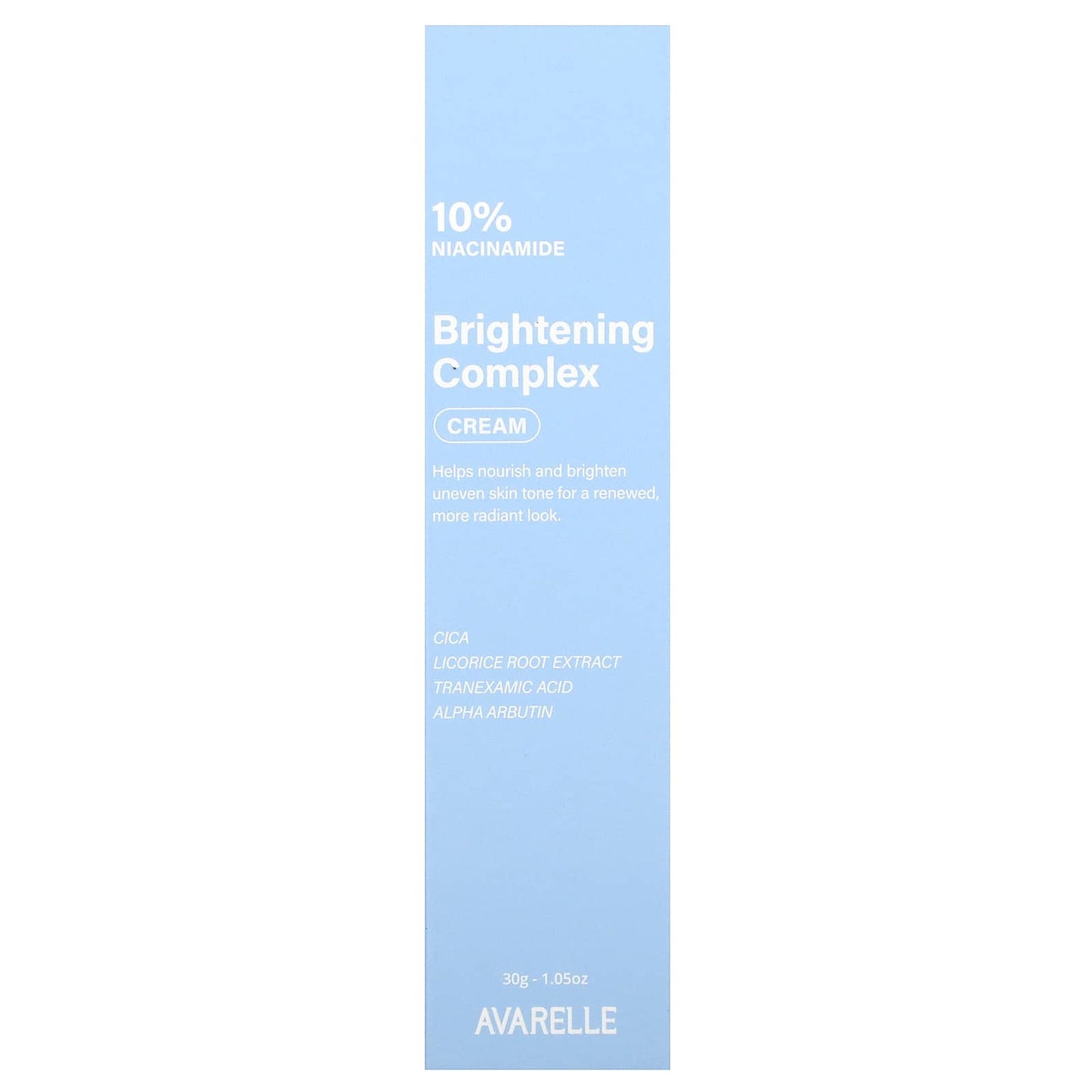 Avarelle Brightening Complex Cream for Even Skin Tone, 1.05 oz (30g) - Image 2