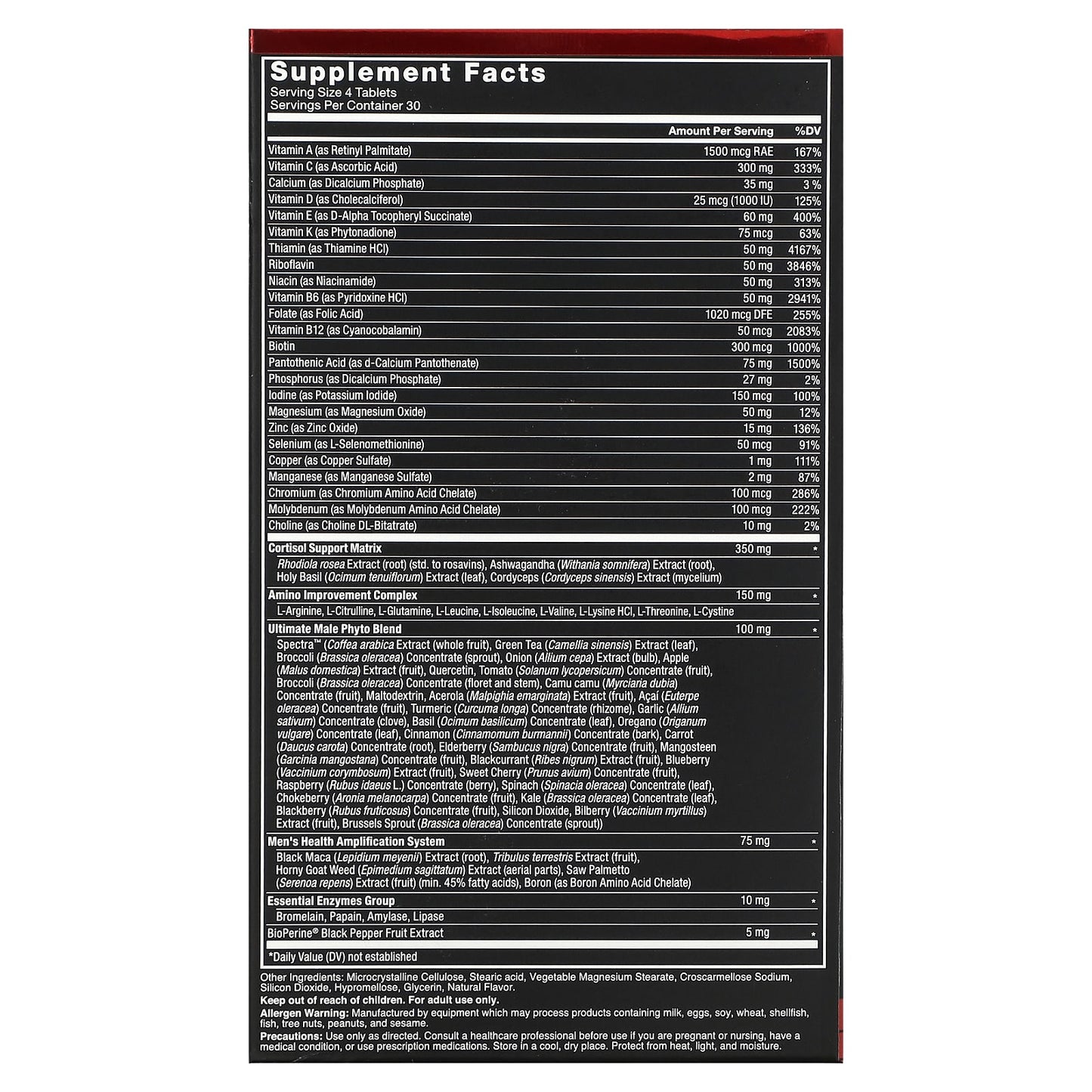 Boost Testosterone & Vitality with Force Factor Test X180 Multivitamin - Image 2
