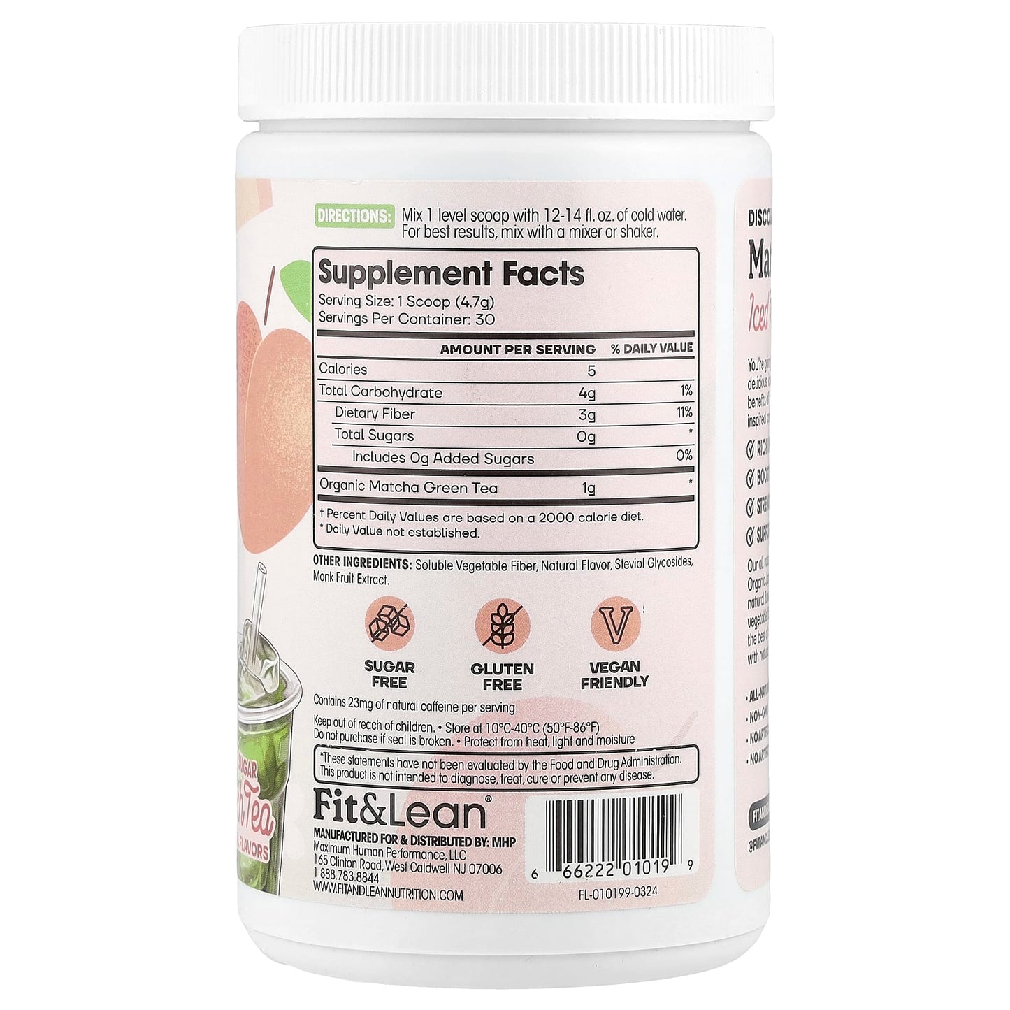 Boost Energy & Focus with Organic Matcha Iced Tea by Fit & Lean - Image 2