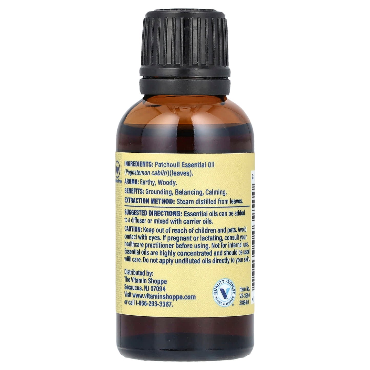 The Vitamin Shoppe, 100% Pure Essential Oil, Patchouli , 1 fl oz (30 ml) - Image 2