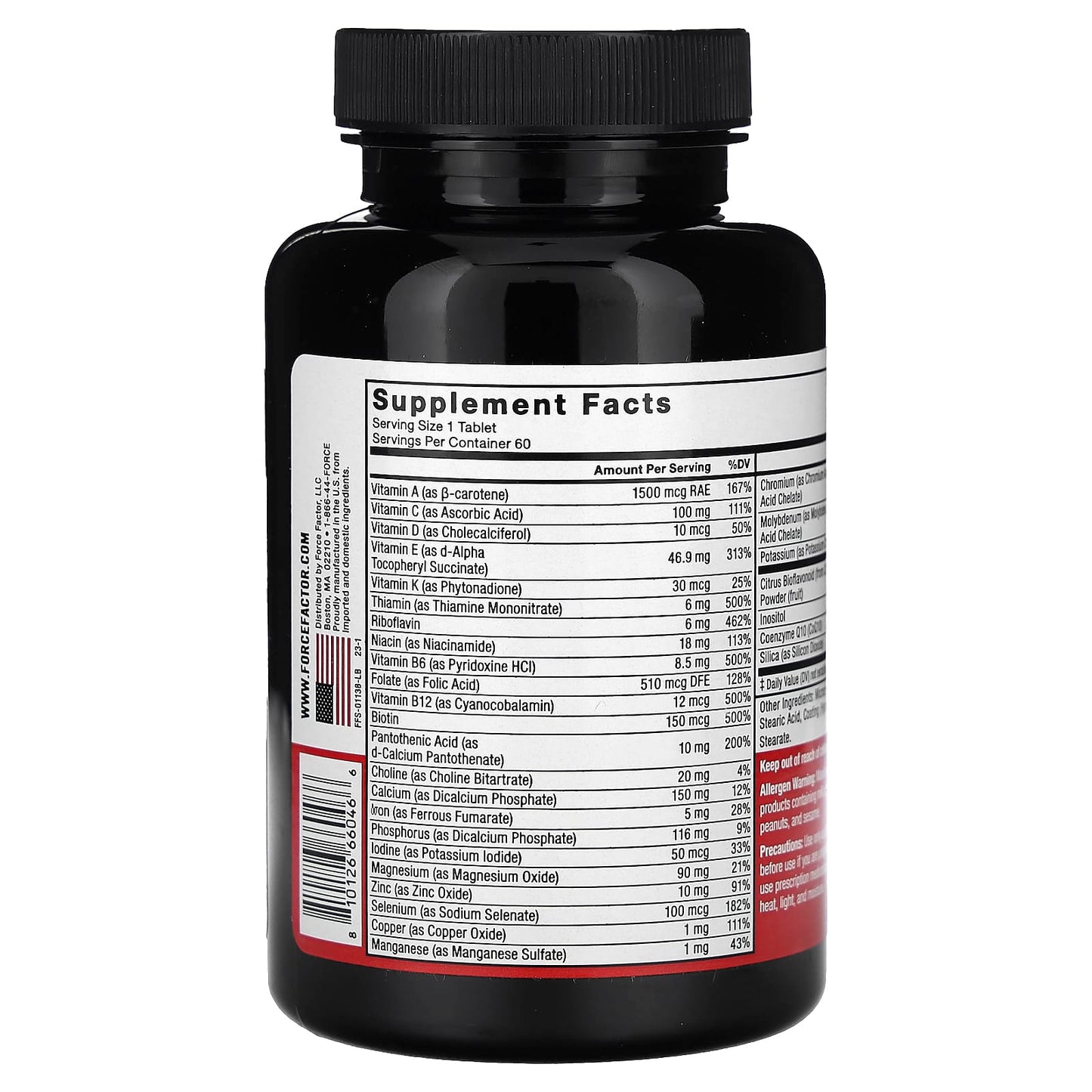 Men's 50+ Multivitamin for Energy & Immunity by Force Factor - Image 2