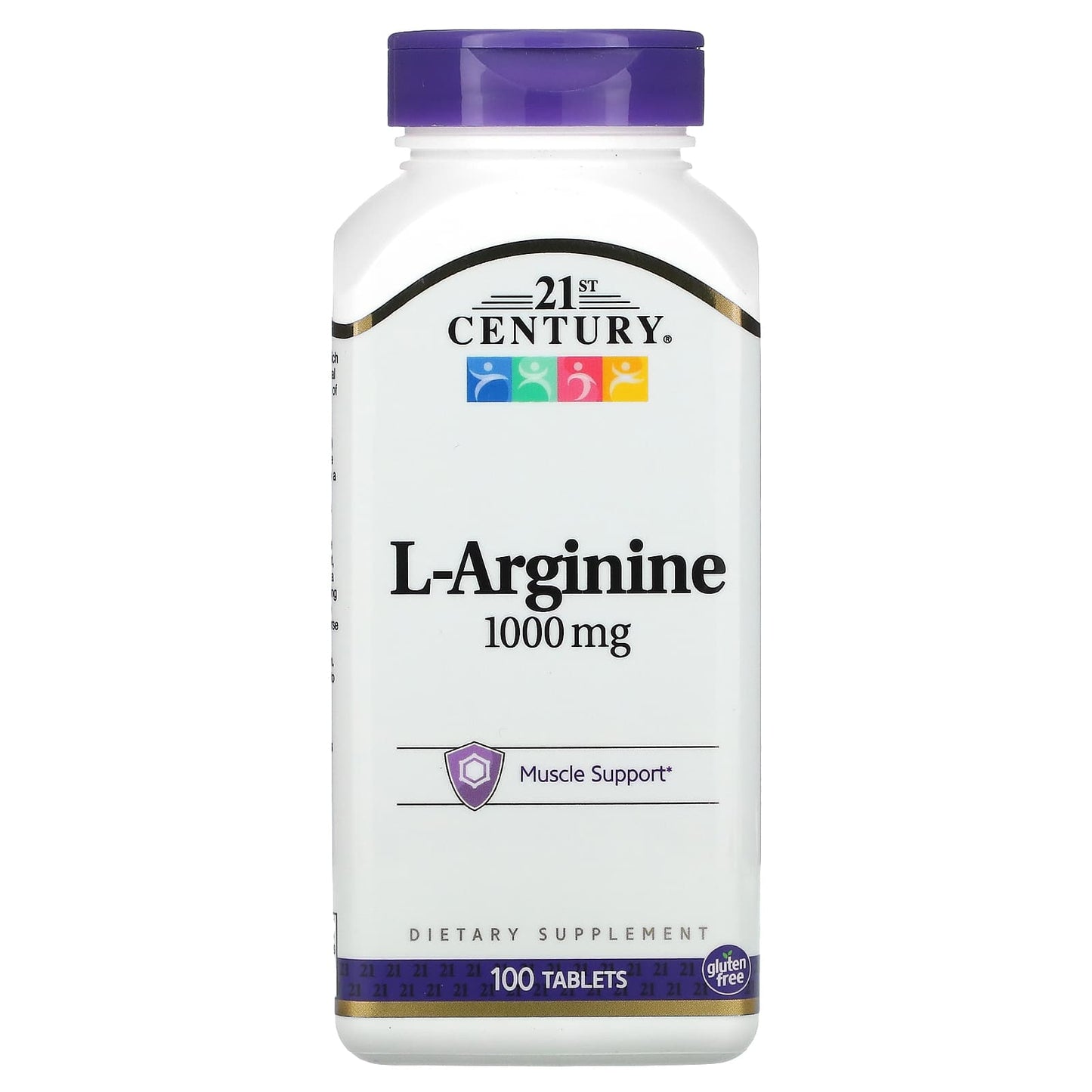 L-Arginine 1,000 mg, 100 Tablets - Muscle Support & Dietary Supplement - Image 1