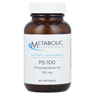 Support Brain Health with Phosphatidylserine (PS-100) - 100mg, 60 Softgels