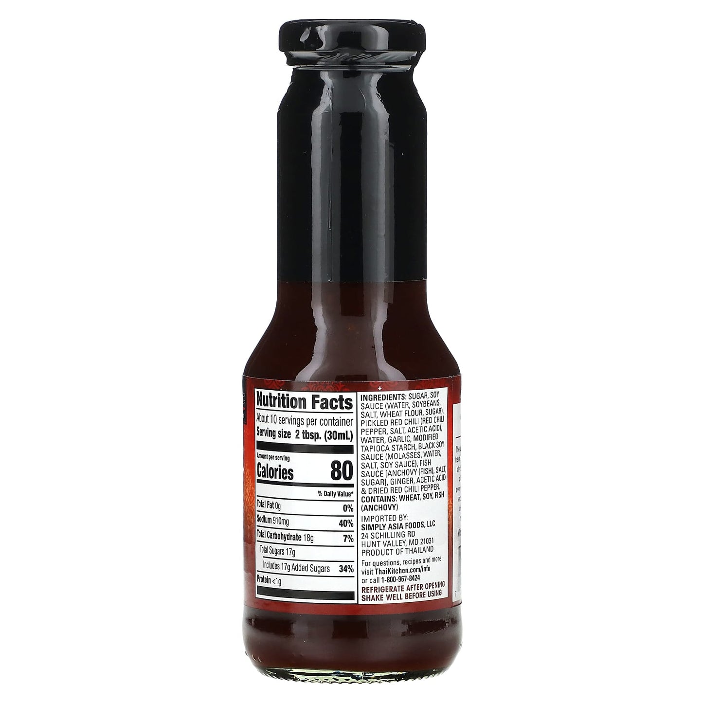 Thai Kitchen, Everything Sauce, Sweet Soy, Garlic & Chili , 9.9 fl oz (293 ml) - Image 2