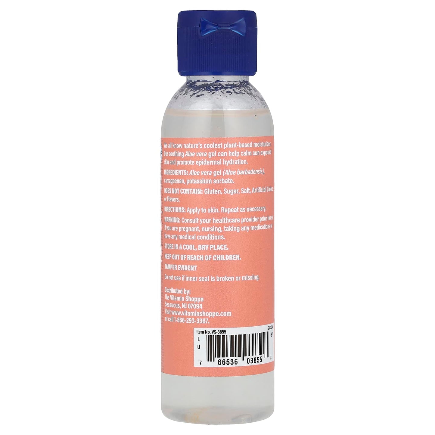 The Vitamin Shoppe, Aloe Vera Gel, 4 fl oz (118.3 ml) - Image 2