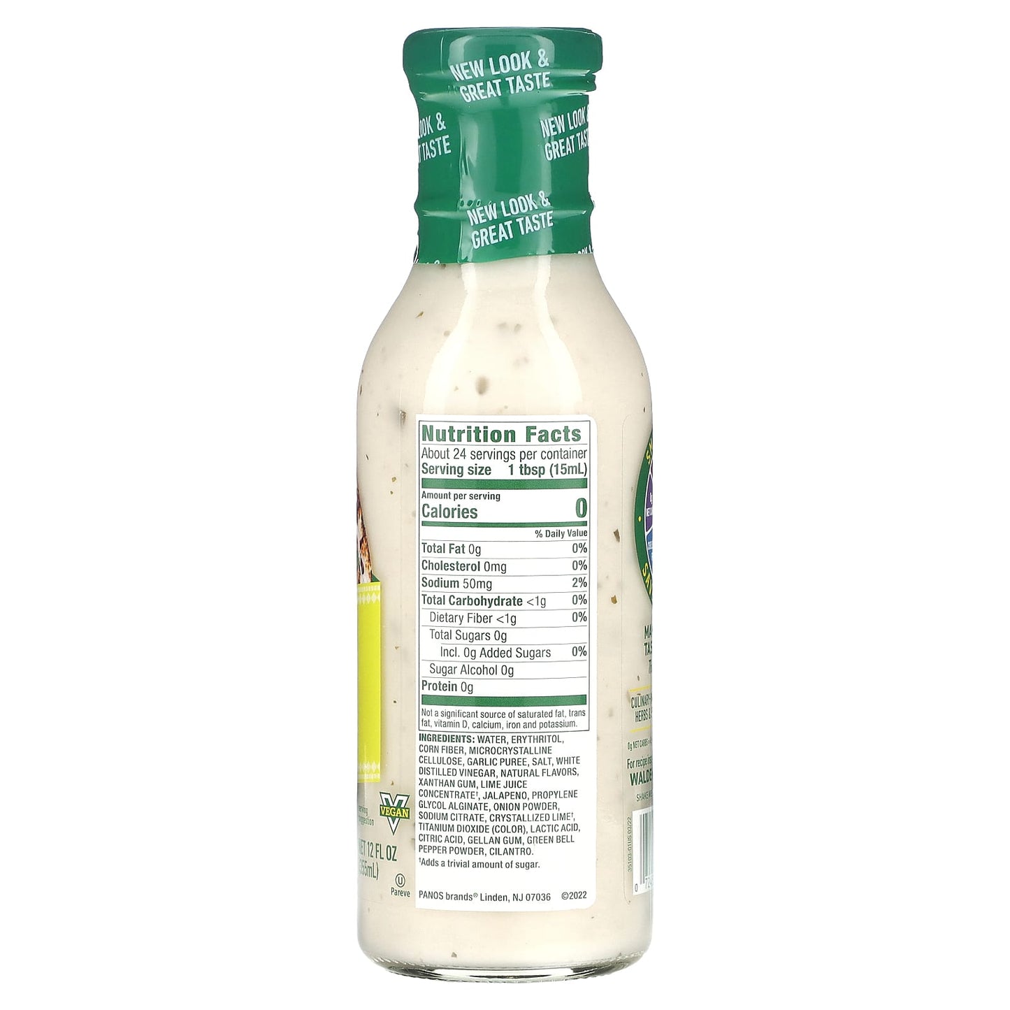 Walden Farms, Street Taco Sauce, Lime Crema, 12 fl oz (355 ml) - Image 2