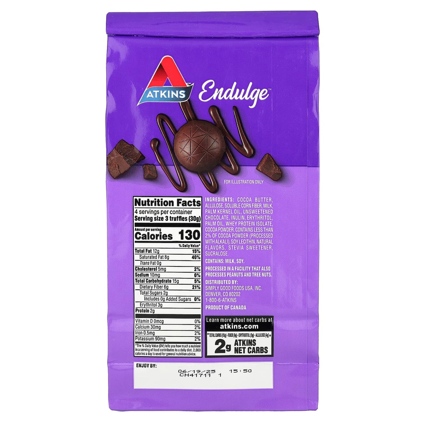 Low-Carb Milk Chocolate Truffles by Atkins for Weight Loss - Image 2