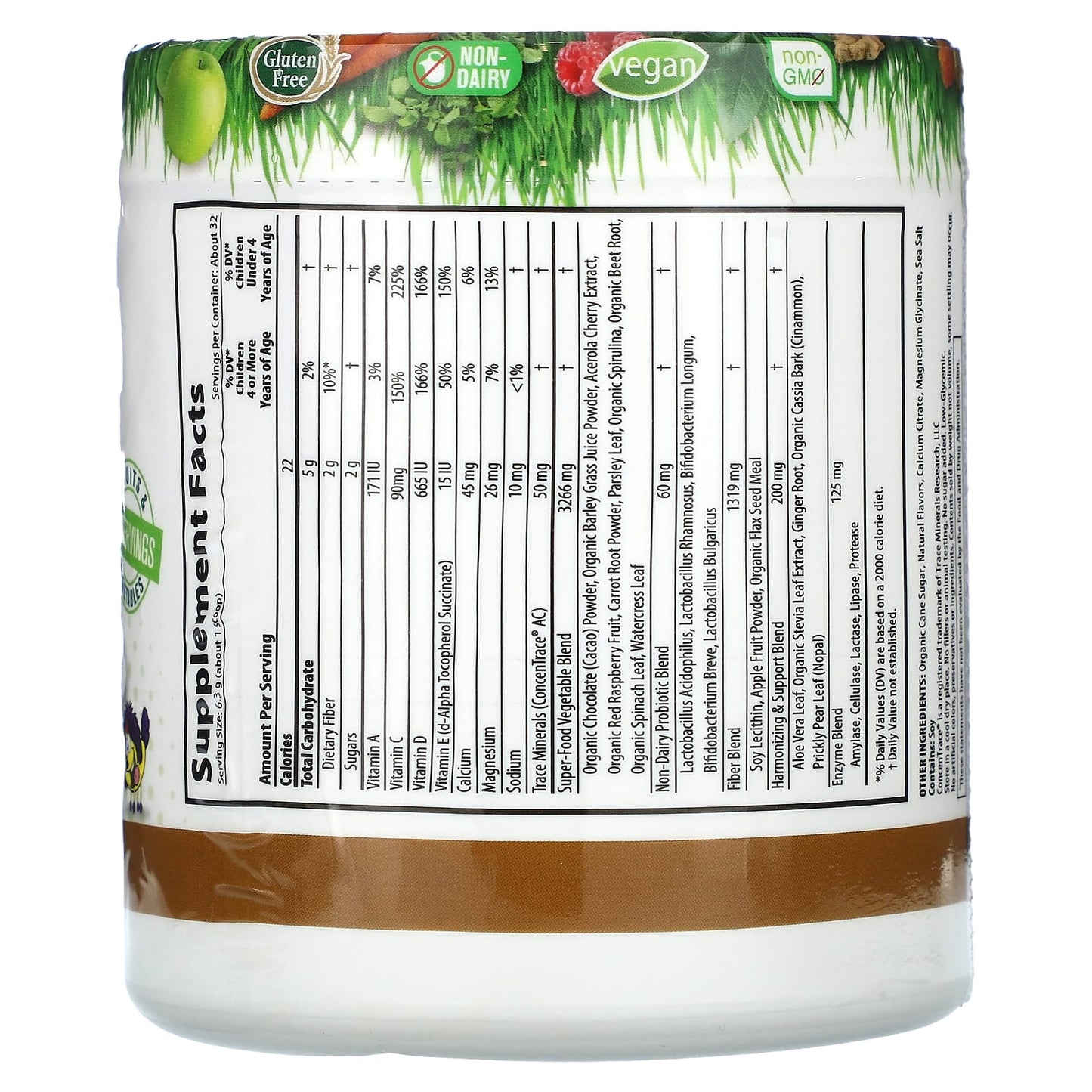 Macrolife Naturals, Macro Coco Greens, Superfood for Kids, 7.1 oz (202 g) - Image 2