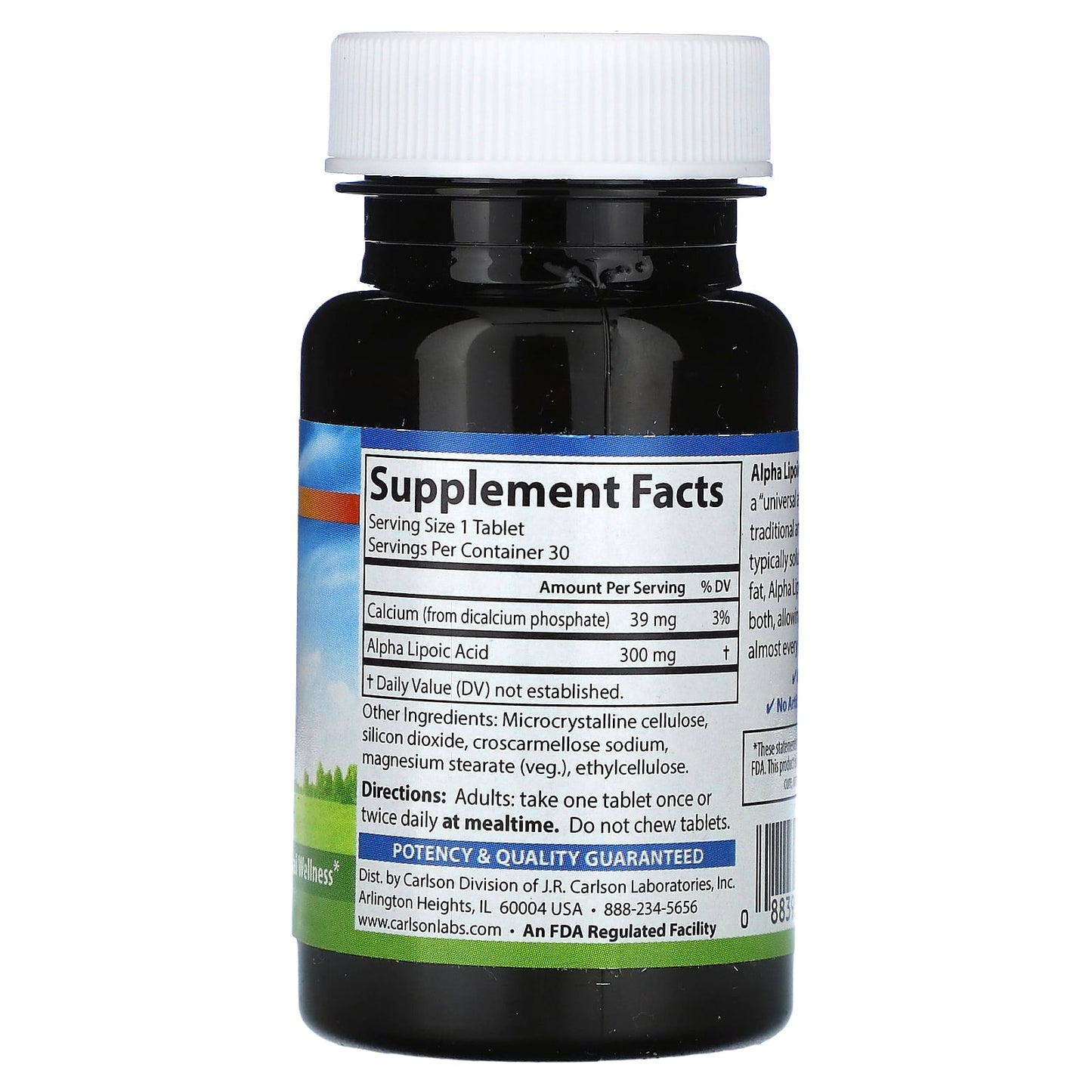 Boost Energy & Wellness with Carlson Alpha Lipoic Acid 300mg - Image 2