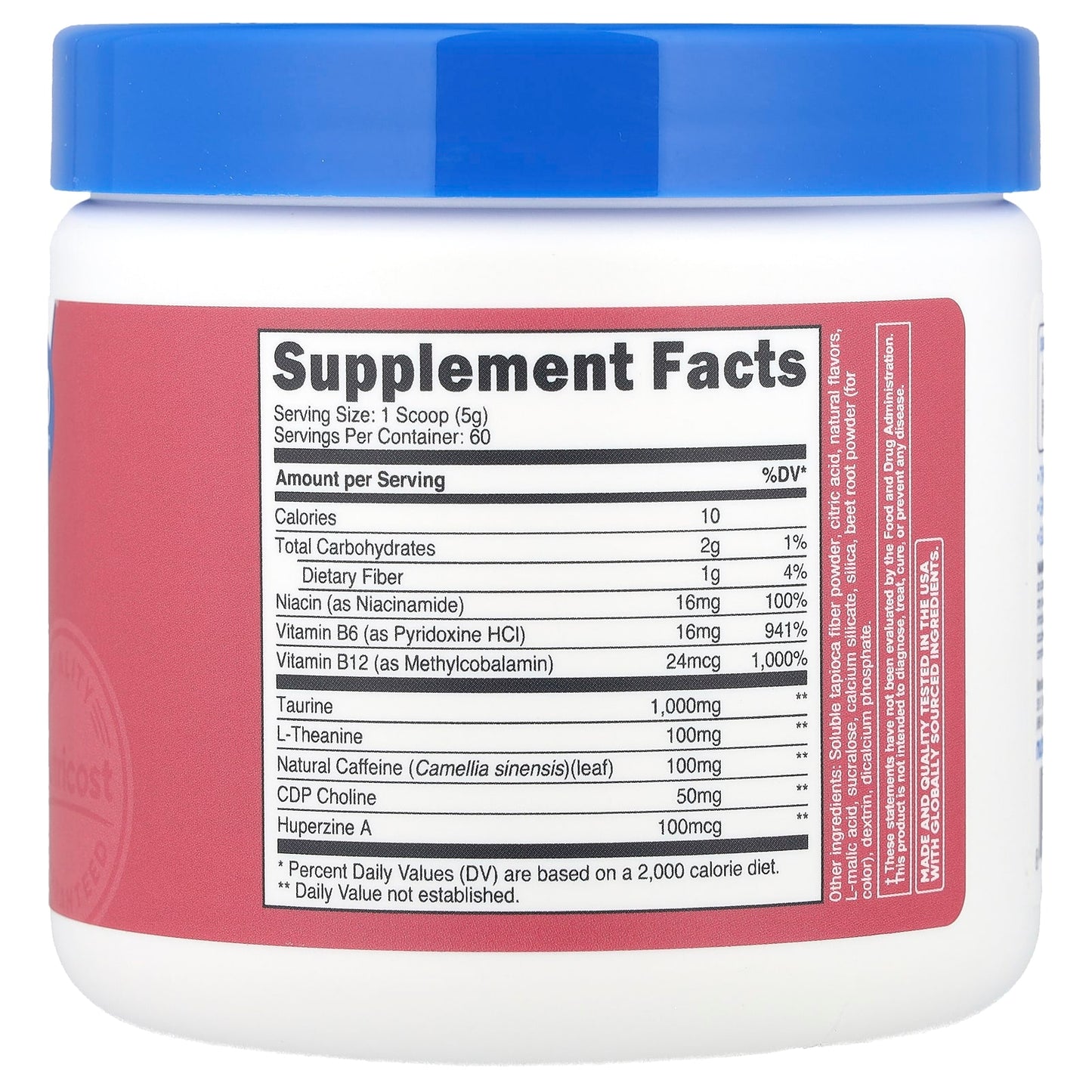 Nutricost, Energy, Clean Energy Powder, Passionfruit Guava, 10.7 oz (300 g) - Image 2