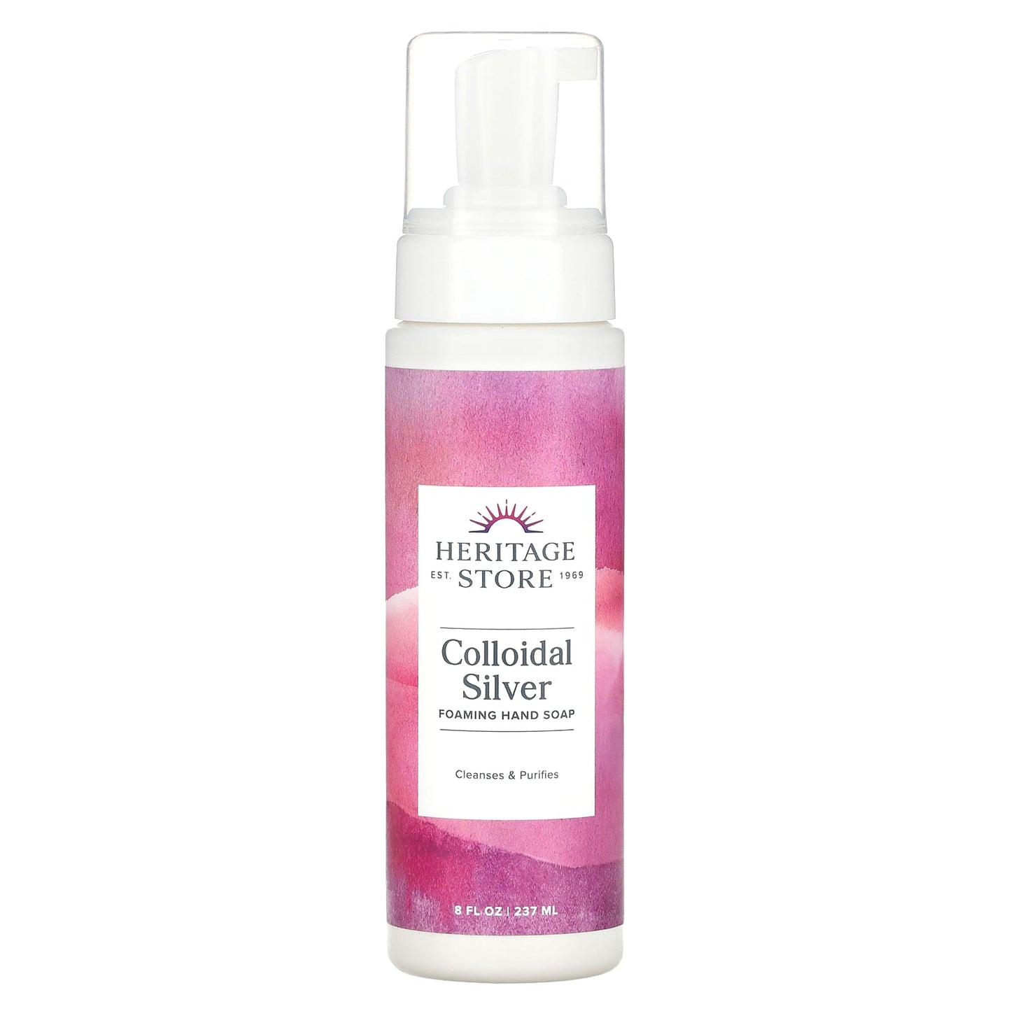 Colloidal Silver Foaming Hand Soap for Clean and Moisturized Skin - Image 1