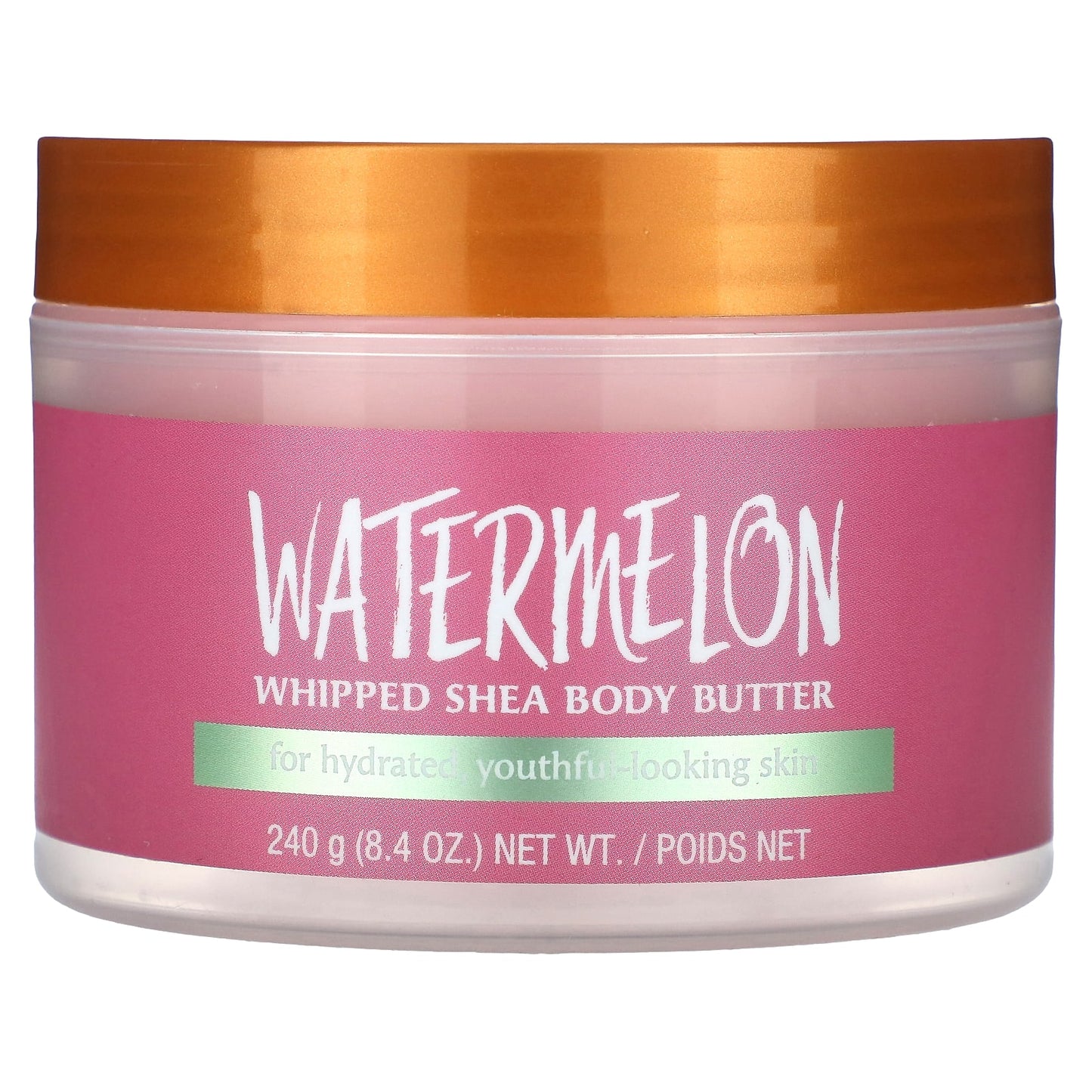 Tree Hut, Whipped Shea Body Butter, Watermelon, 8.4 oz (240 g) - Image 1