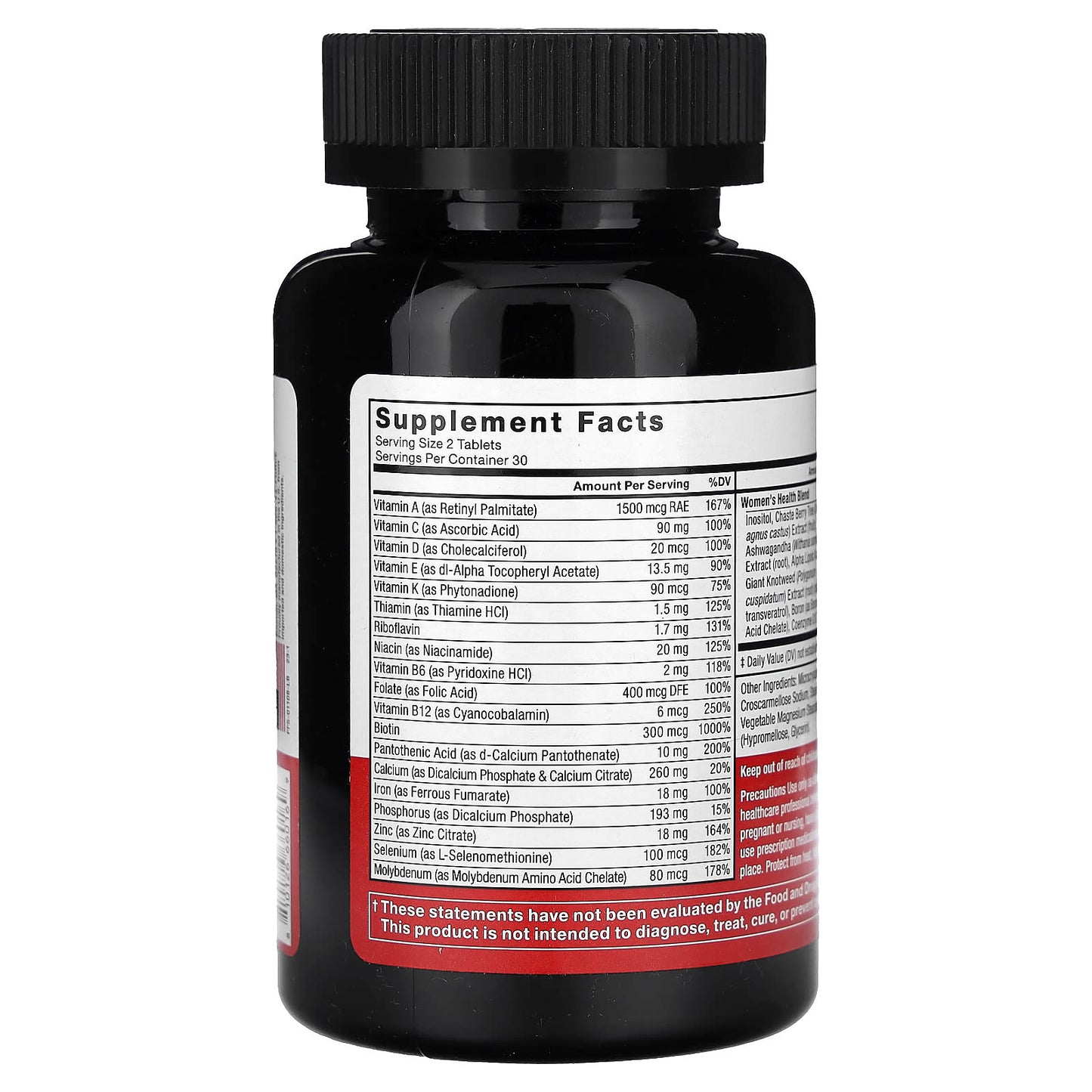 Women's Multivitamin by Force Factor - Daily Energy & Immunity Support - Image 2