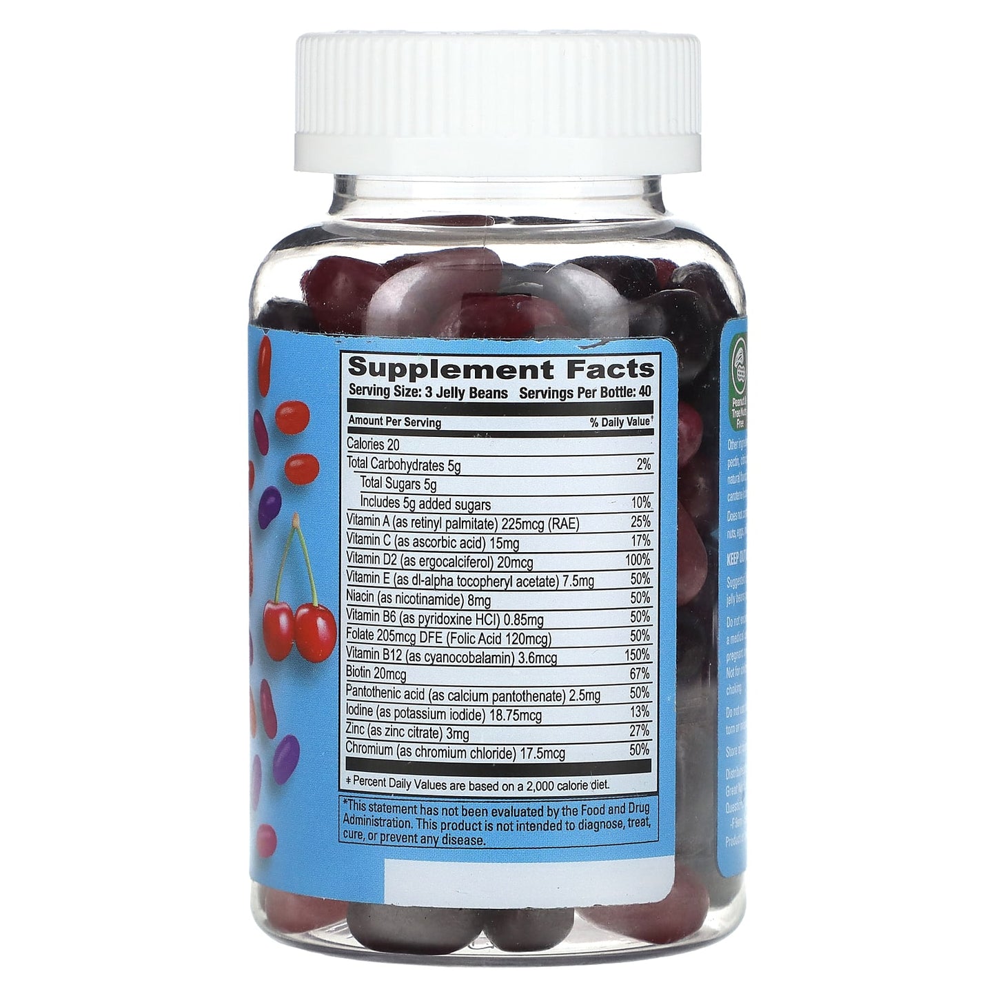 Berry Blast Multivitamin Jelly Beans | Human Beanz | Daily Vitamins for Adults - Image 2
