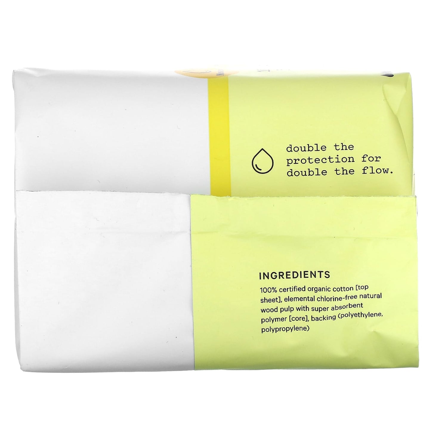 The Honey Pot Company, 100% Organic Cotton Cover Heavy Flow Daytime Pads, 16 Count - Image 2