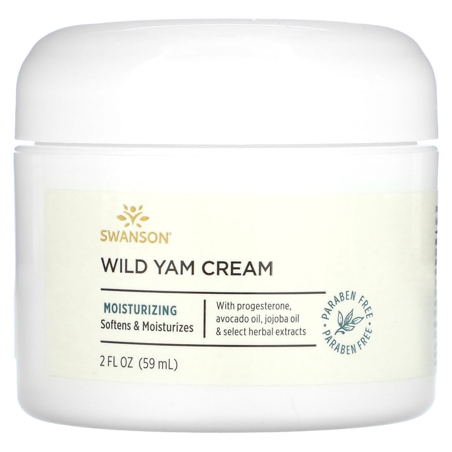 Swanson, Wild Yam Cream, 2 fl oz (59 ml) - Image 1