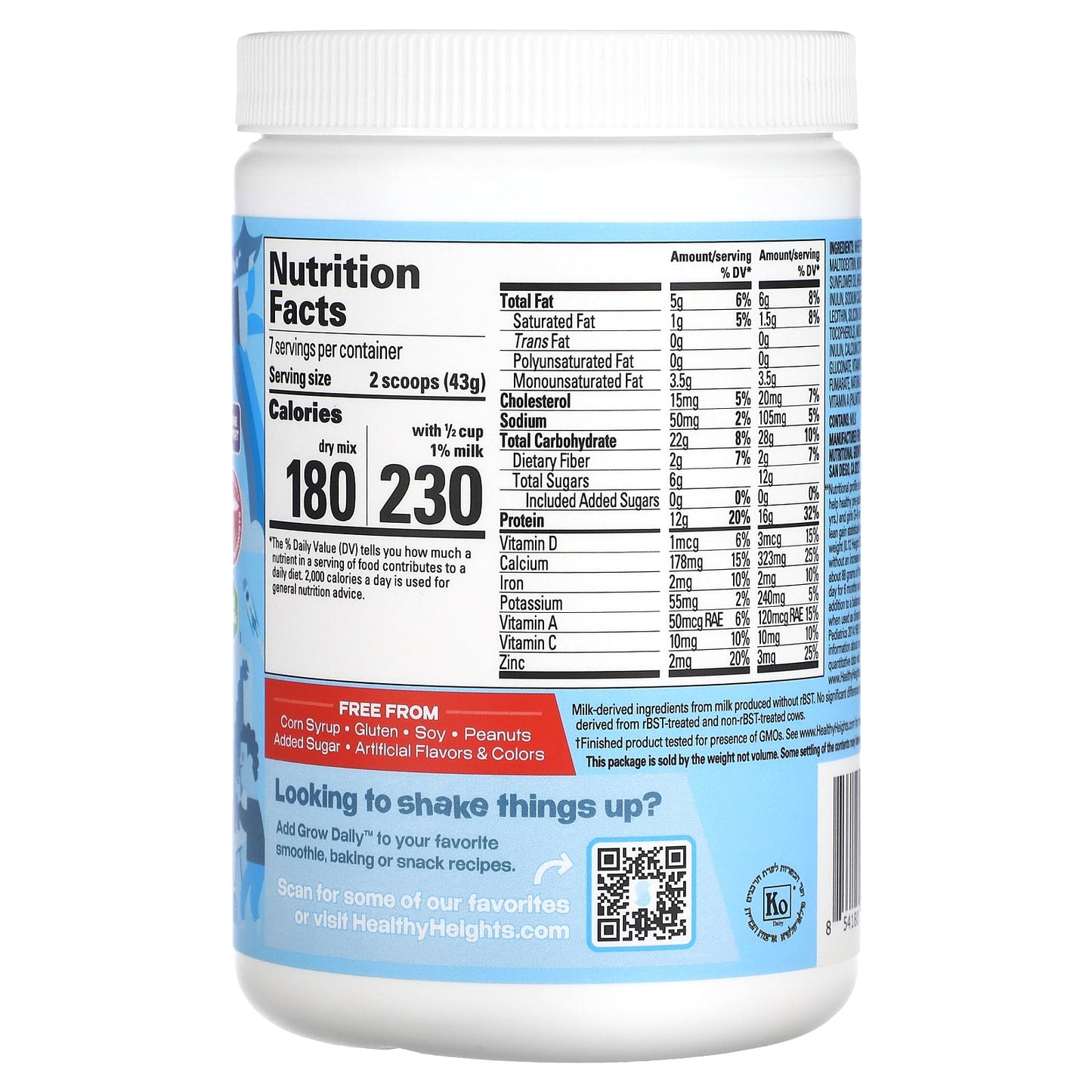 Promote Healthy Growth in Kids with Whey Protein Mix, 3+ Years - Image 2