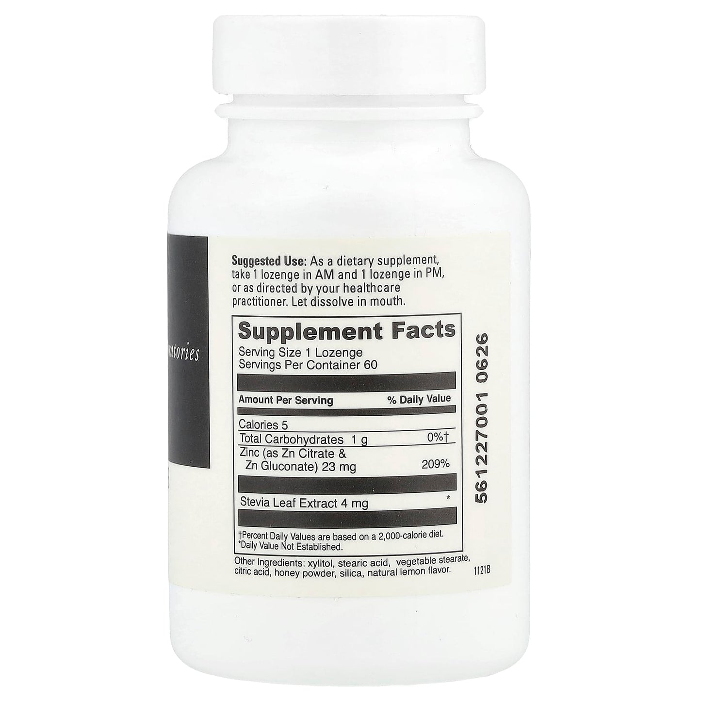 DaVinci Laboratories, Zinc Lozenge, 60 Lozenges