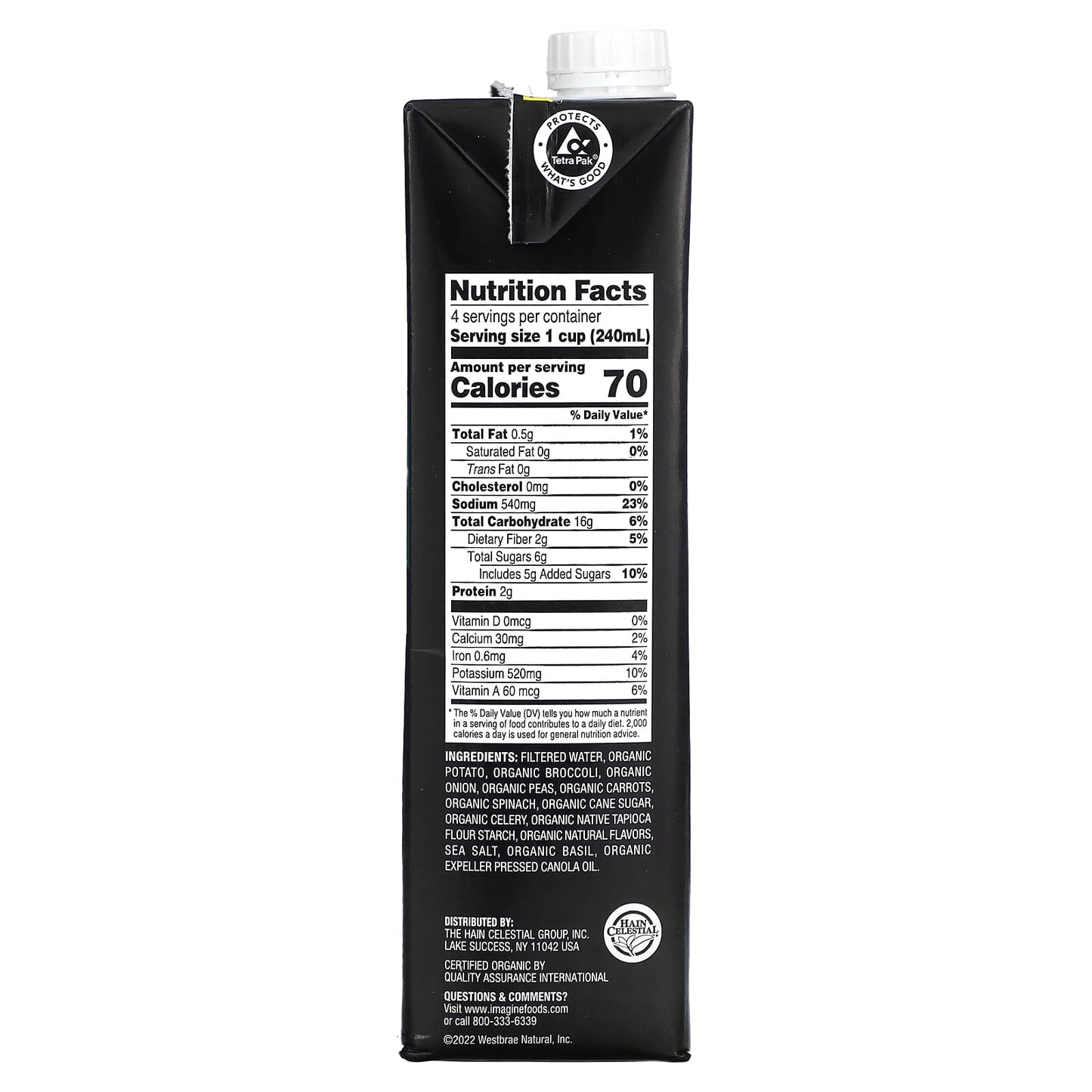 Imagine Soups, Organic Super Greens Creamy Soup, 32 fl oz (946 ml)