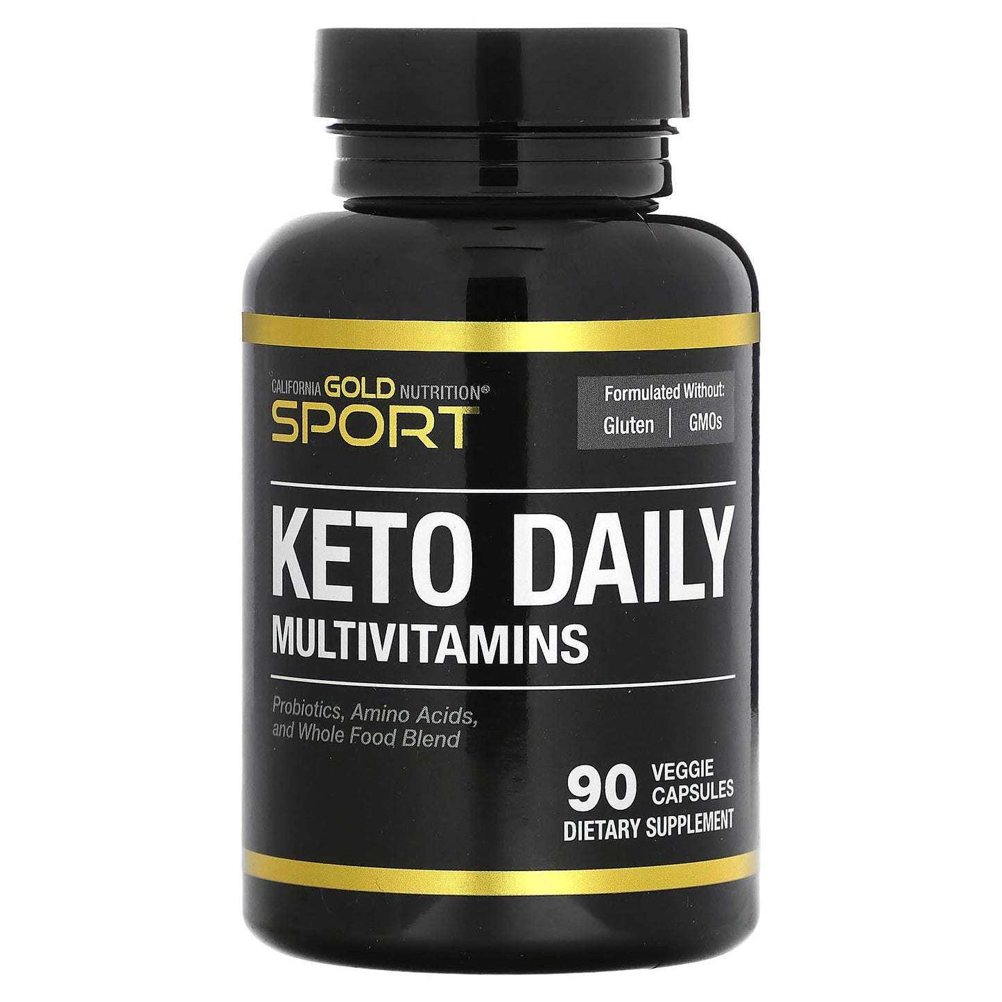 California Gold Nutrition Keto Daily Multivitamins with Green Tea & Biotin - Image 1