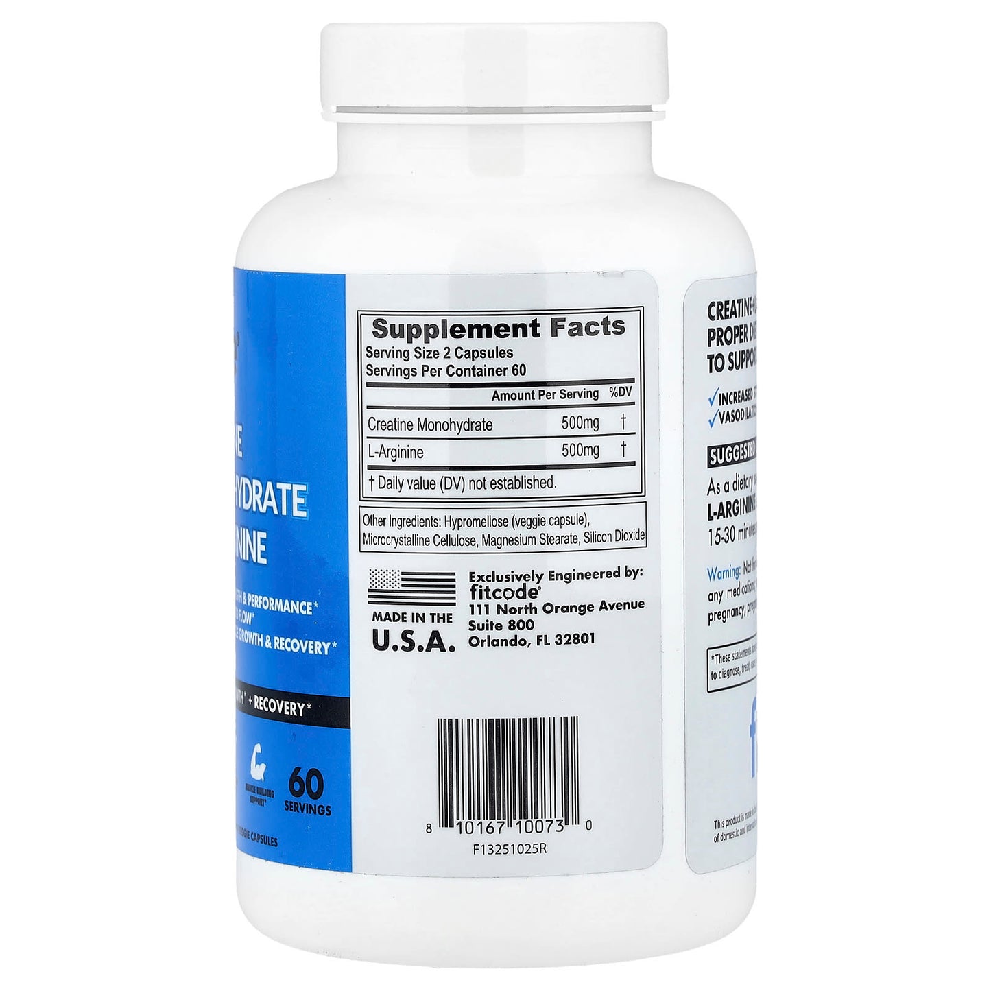 Unlock Strength & Performance with FITCODE Creatine + L-Arginine - Image 2