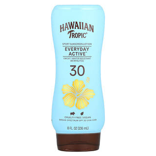 Hawaiian Tropic Everyday Active SPF 30 Sport Sunscreen, 8 fl oz
