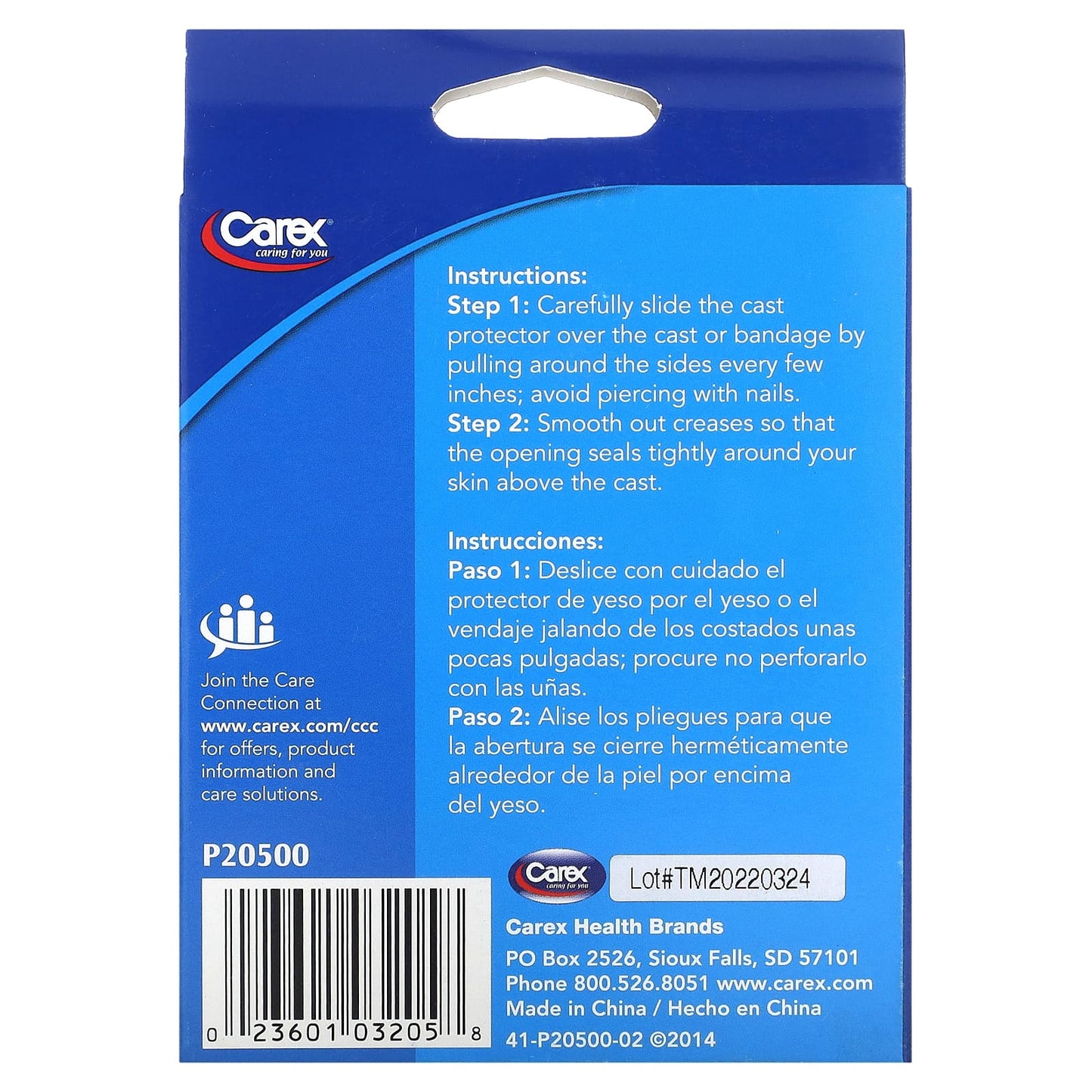 Carex Cast Protector - Waterproof Cast Cover for Adults & Children - Image 2