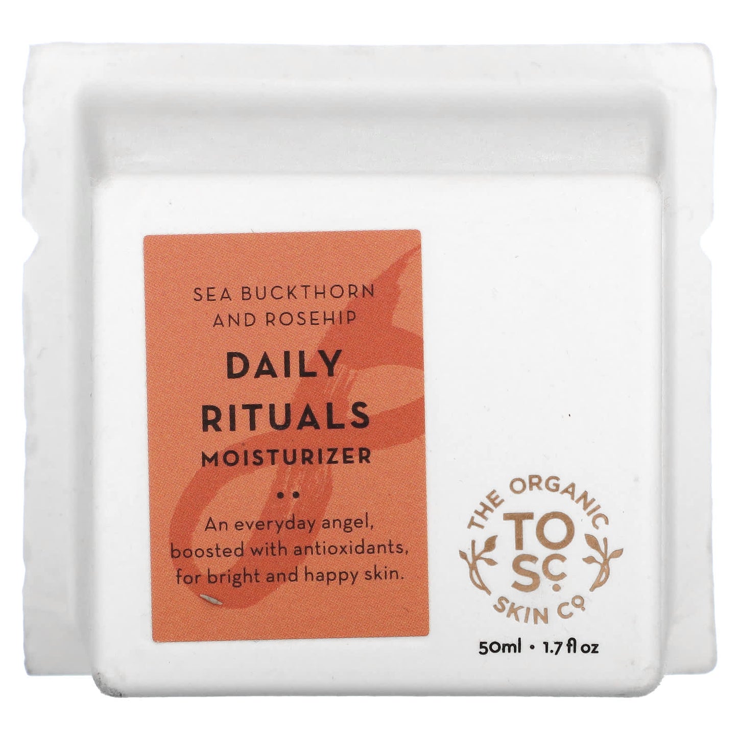 The Organic Skin Co., Daily Rituals Moisturizer, Sea Buckthorn and Rosehip, 1.7 fl oz (50 ml) - Image 2
