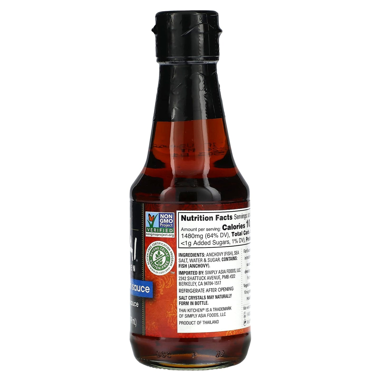 Thai Kitchen, Premium Fish Sauce, 6.76 fl oz (199 ml) - Image 2