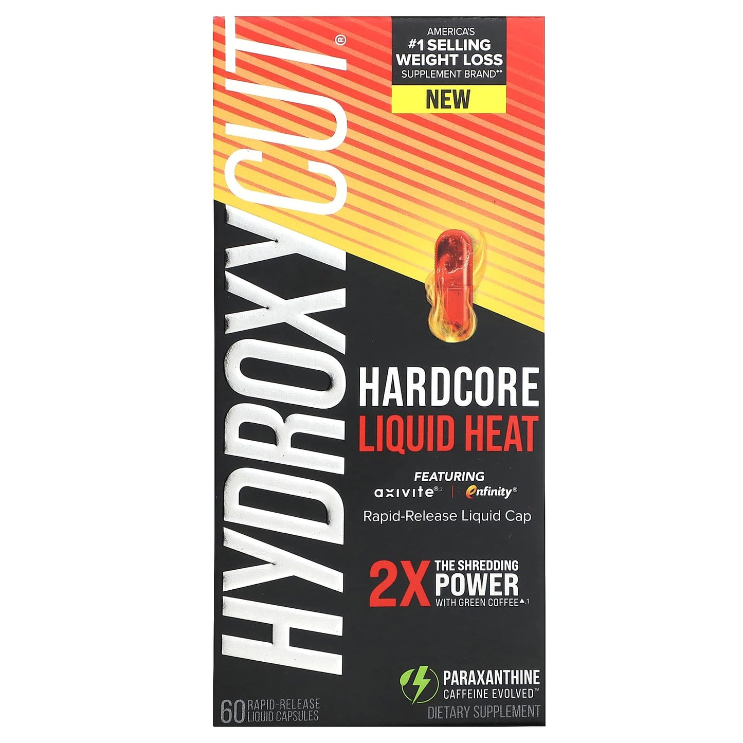 Hydroxycut Hardcore Liquid Heat - Fast Weight Loss Supplement - Image 1