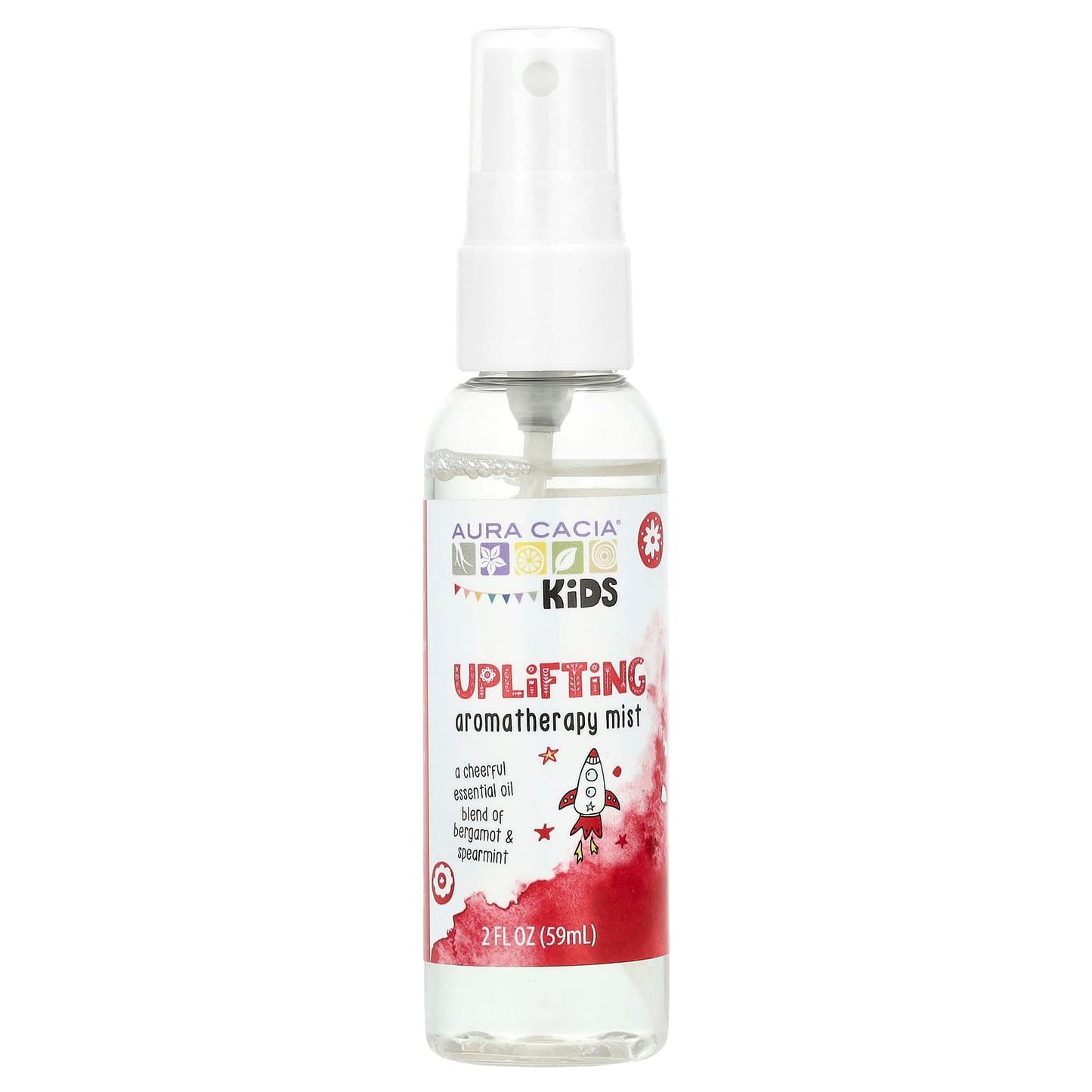 Aura Cacia Uplifting Aromatherapy Mist for Kids - 2 fl oz (59 ml) - Image 1
