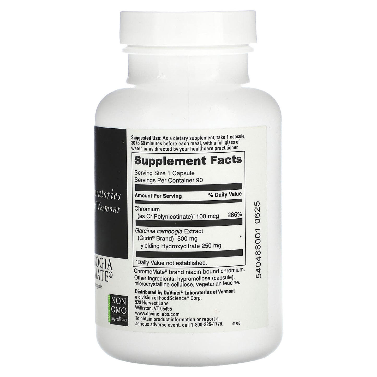 Garcinia Cambogia Weight Loss Supplement by DaVinci Laboratories - Image 2