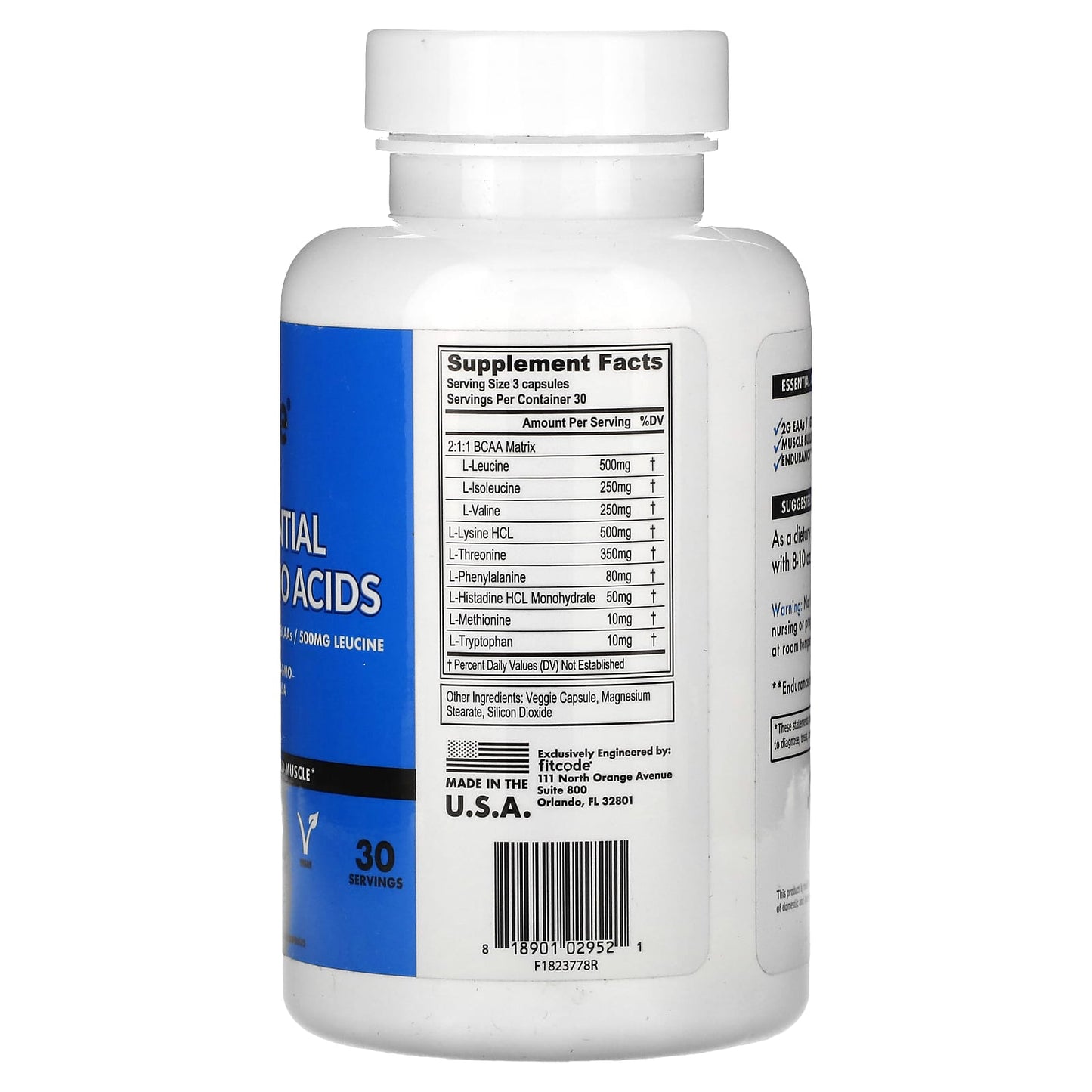 Essential Amino Acids by FITCODE - Boost Endurance & Muscle Building - Image 2